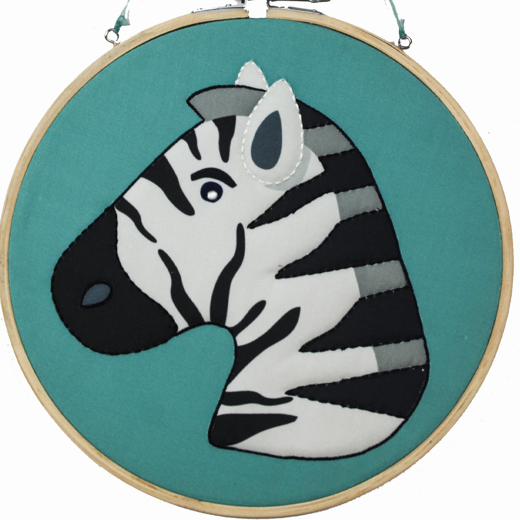 Zebra Design Wall Hoop for Kids