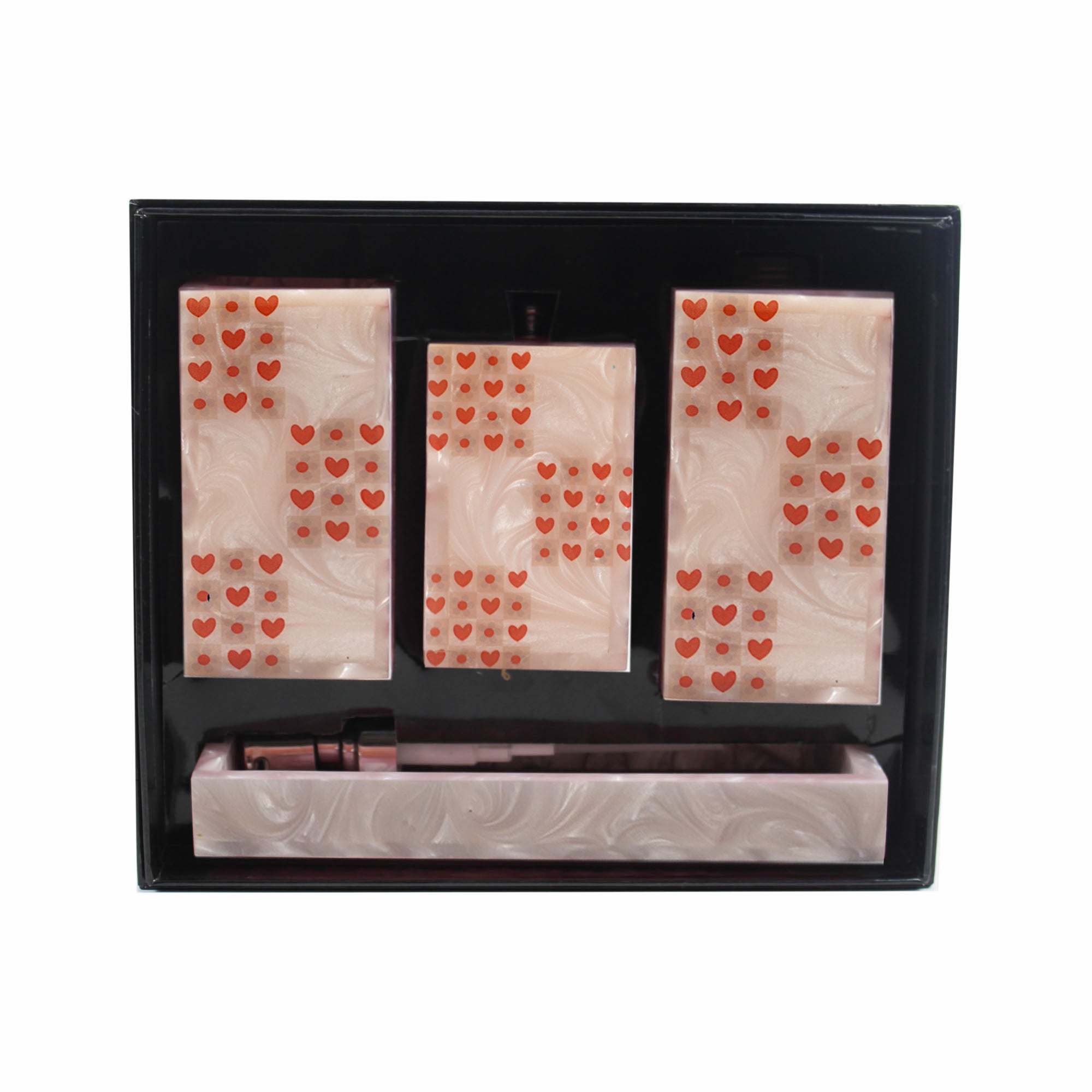 Designer 4-Pieces Bathroom Accessory Set