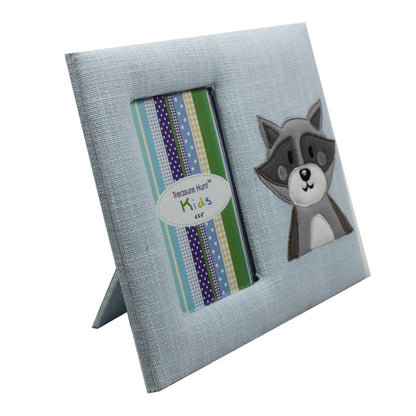 Embroidery Racoon Photo Frame