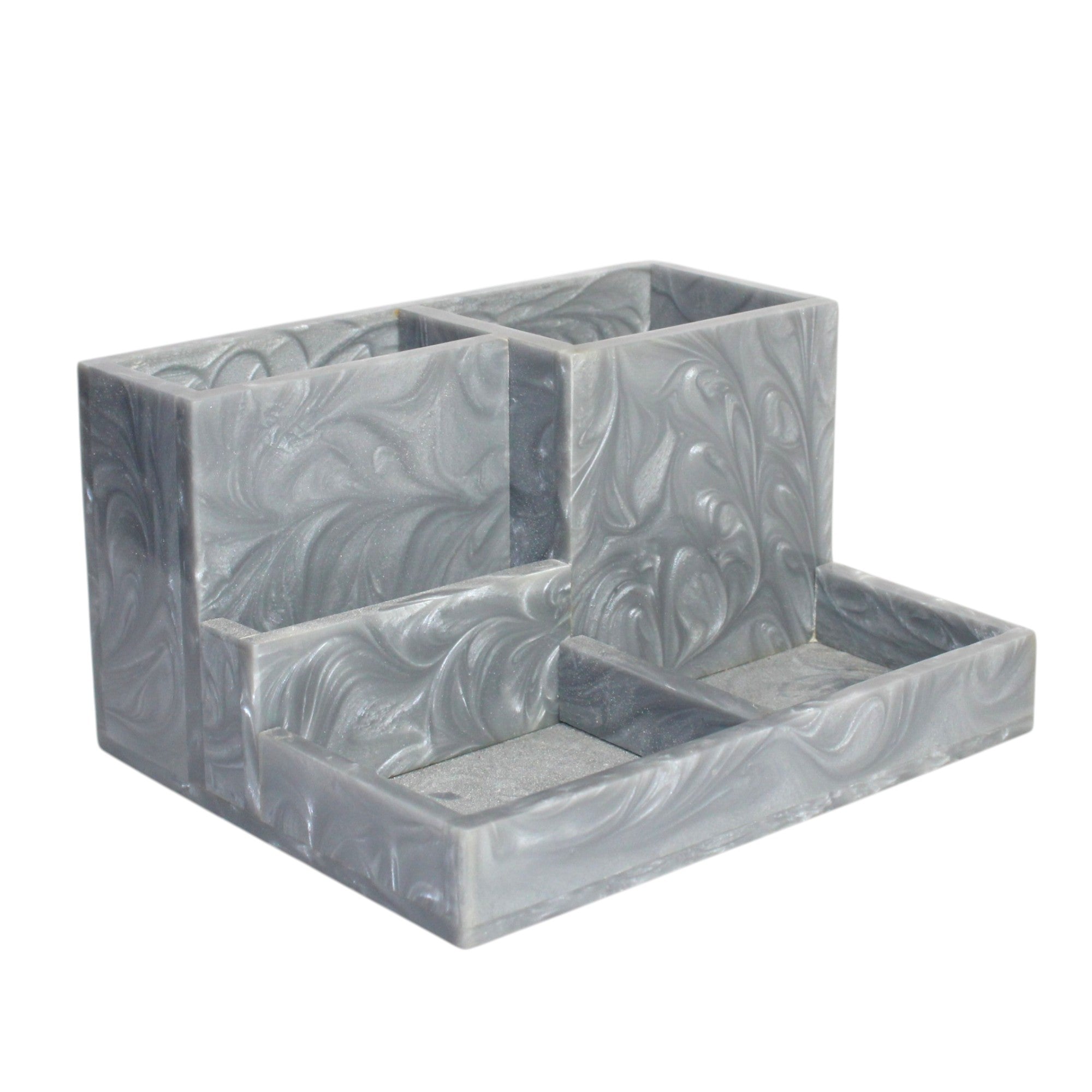 Chic Resin Makeup Organizer