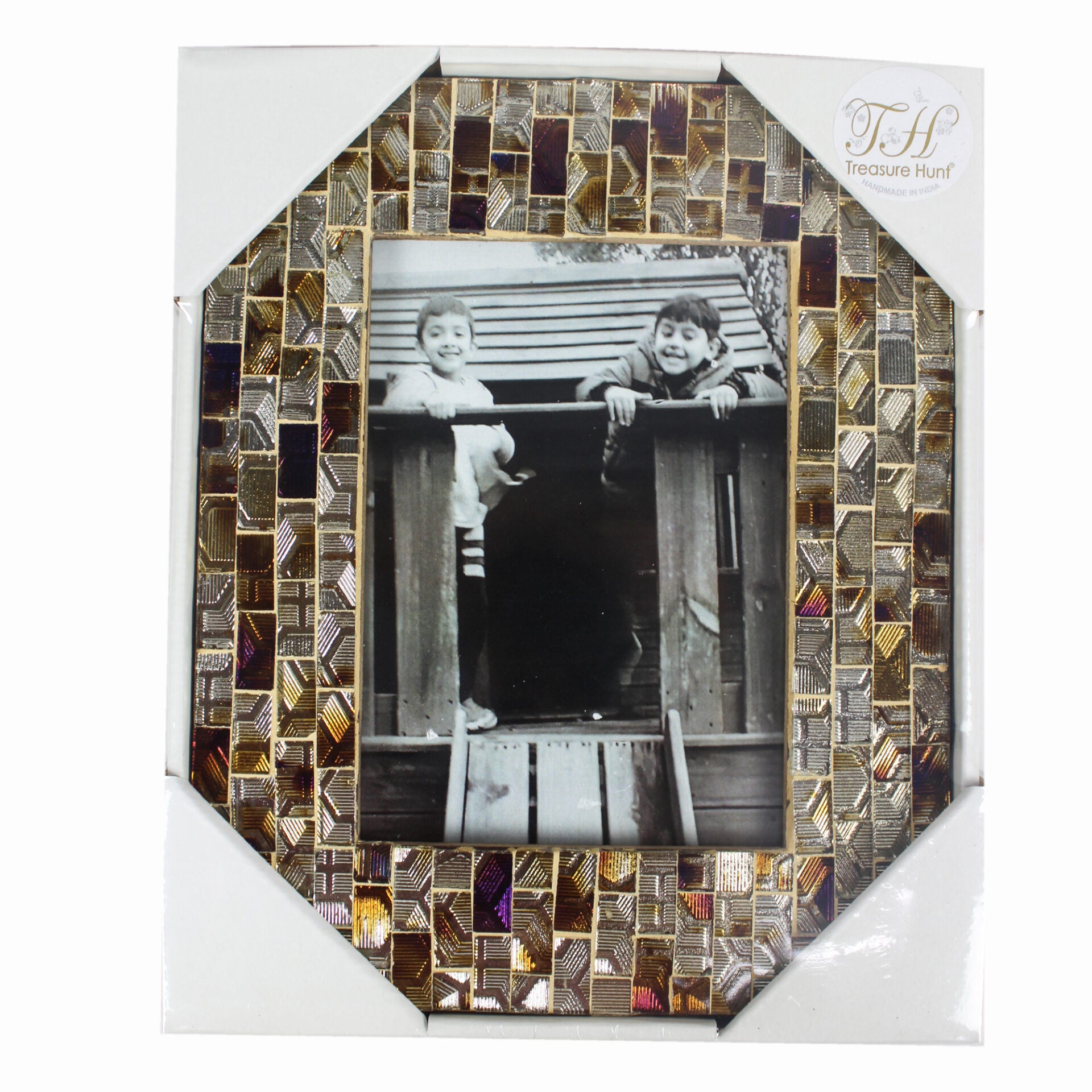 Handmade Decorative 5X7 Mosaic Photo Frame