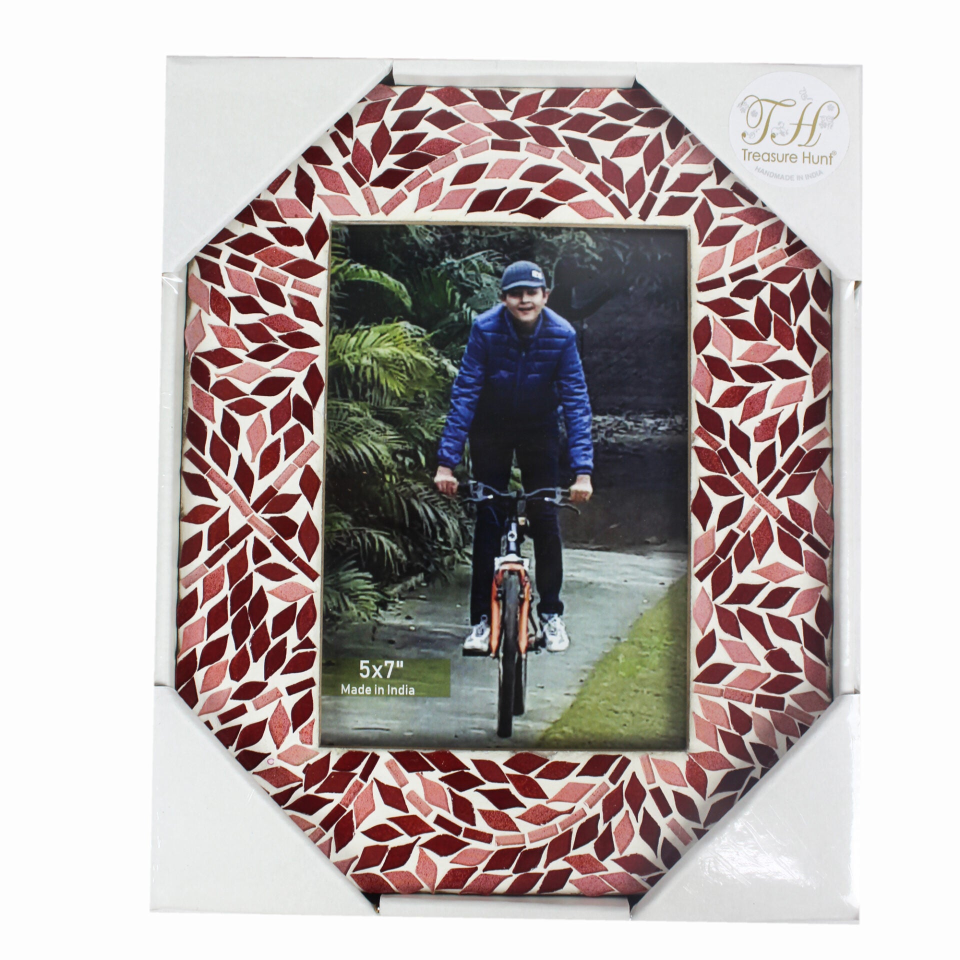 Decorative Mosaic 5X7 Photo Frame