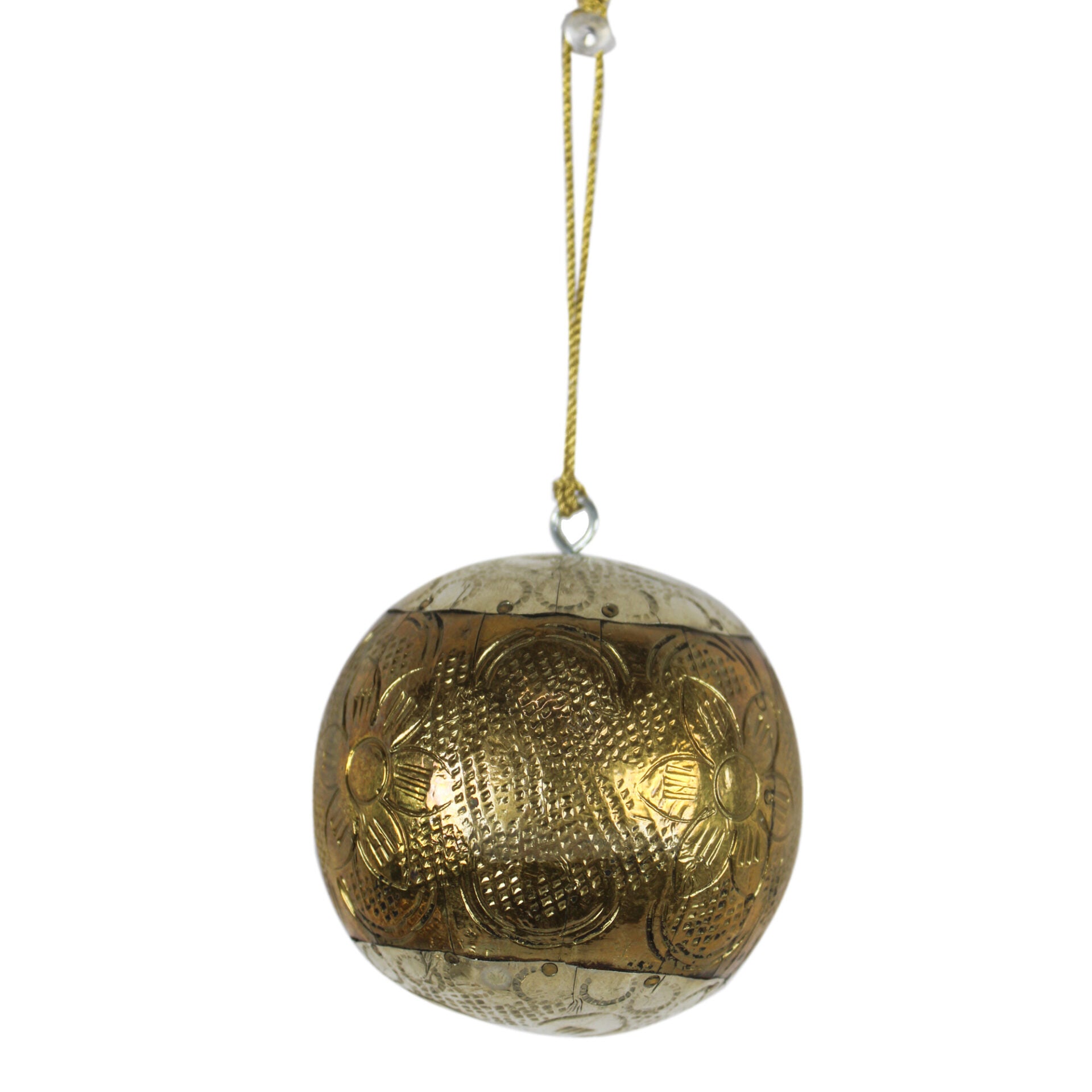 Set of 6 Multicolored Christmas Tree Decorative Balls