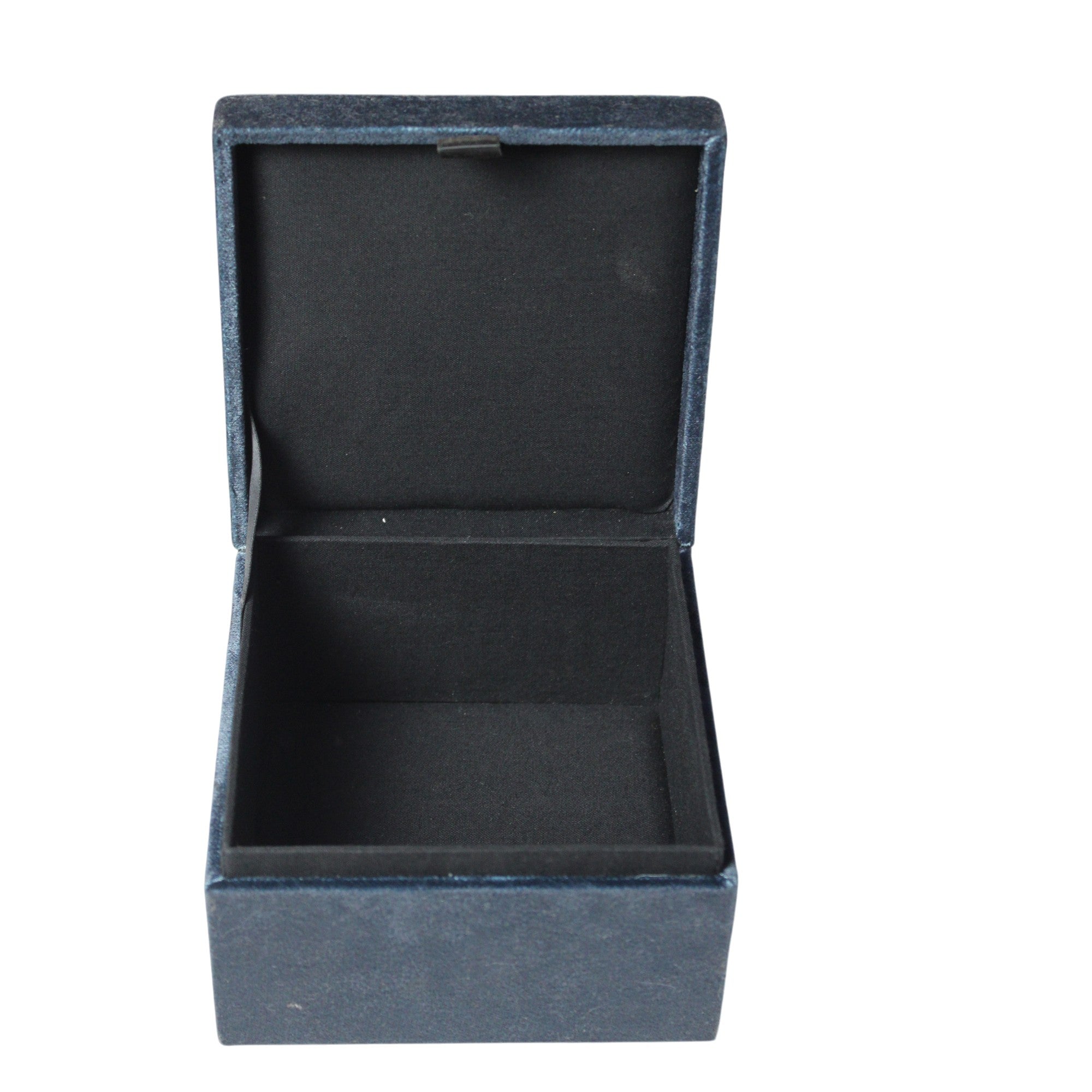 Hand-Beaded Evil Eye Velvet Jewelry Box