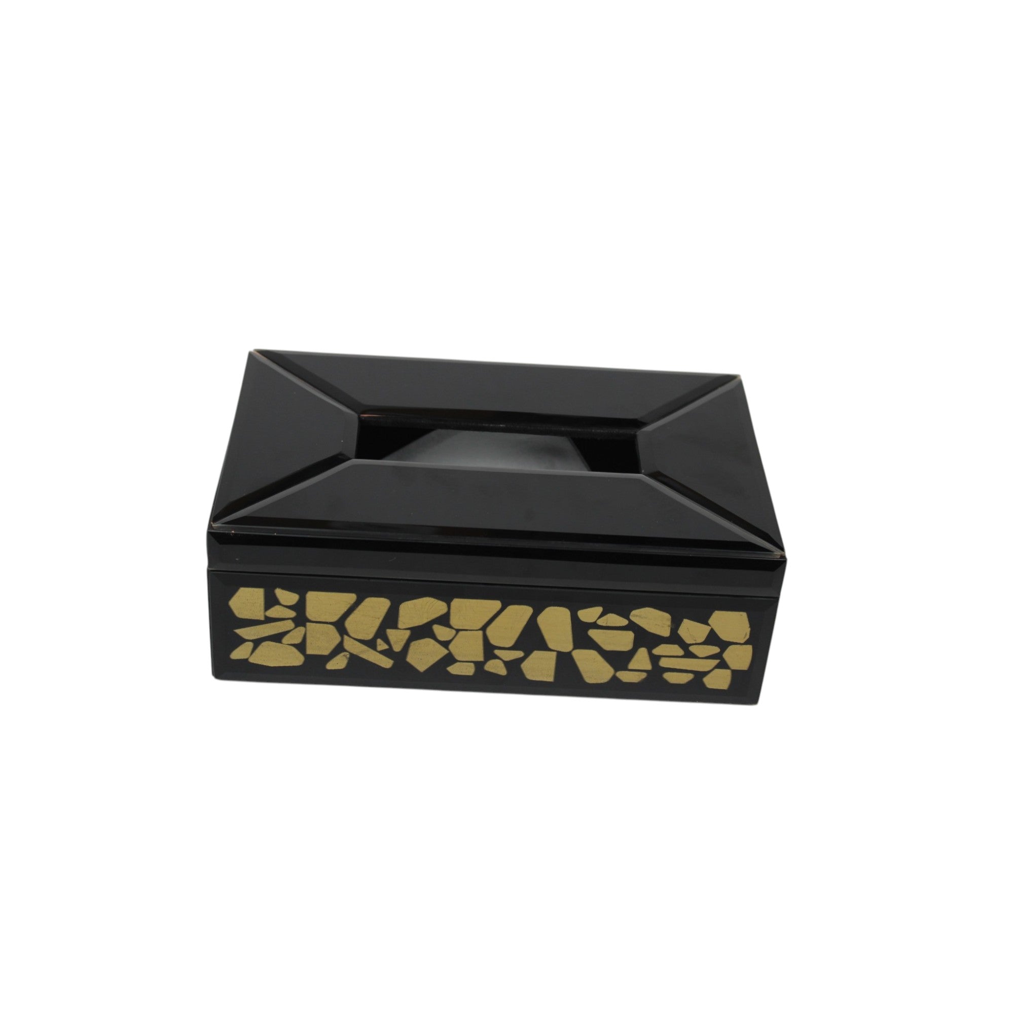 Luxury Designer Glass Dining Tissue Box