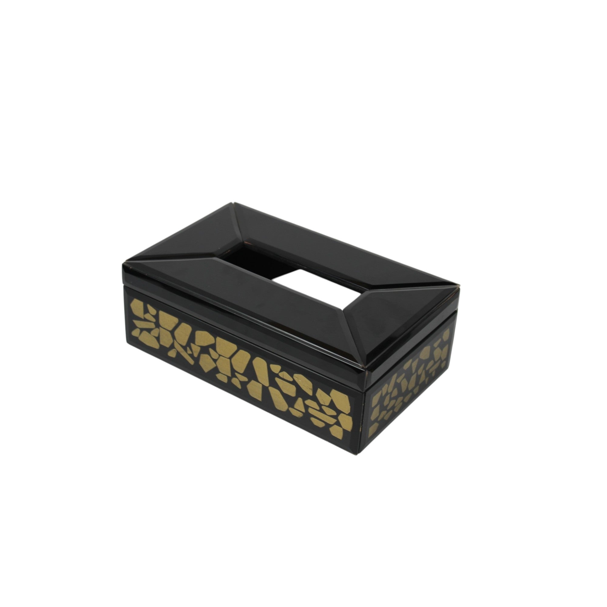 Luxury Designer Glass Dining Tissue Box