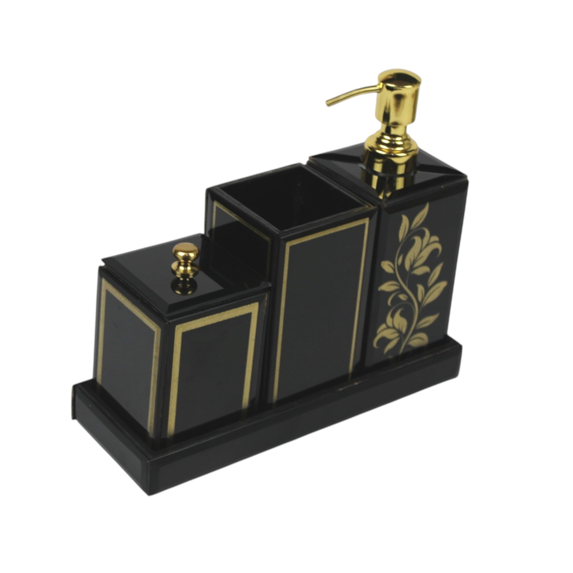 Luxury Designer 4-Pieces Bathroom Accessory Set