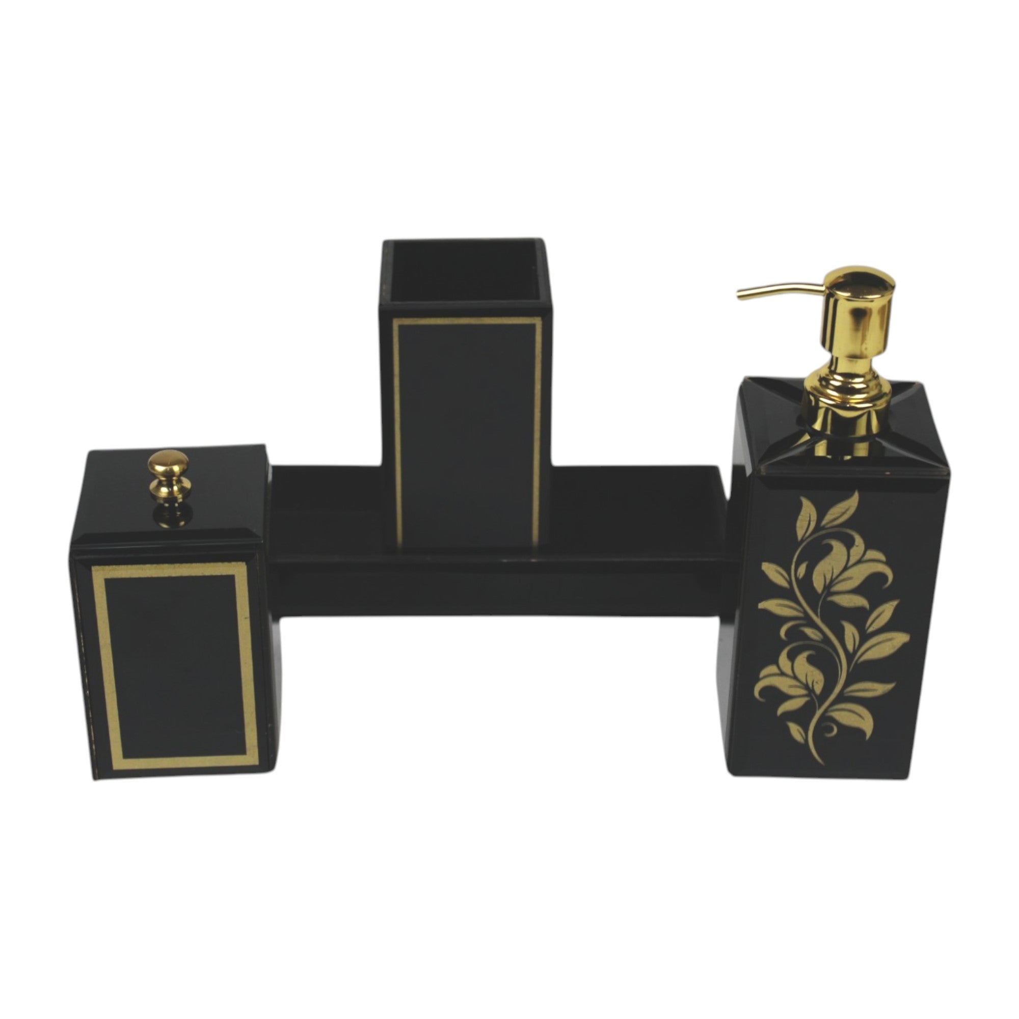 Luxury Designer 4-Pieces Bathroom Accessory Set