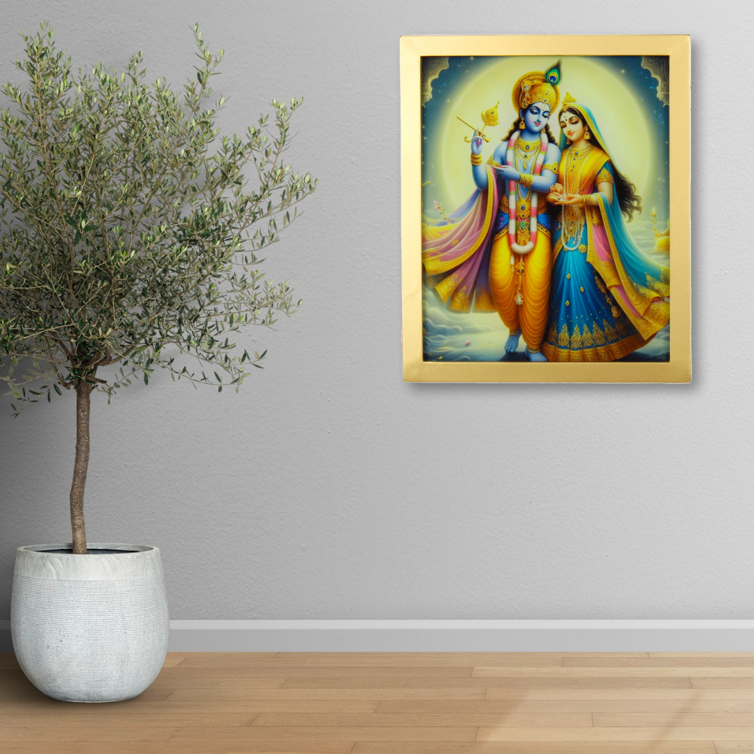 Traditional Radhe Kishan Wall Décor