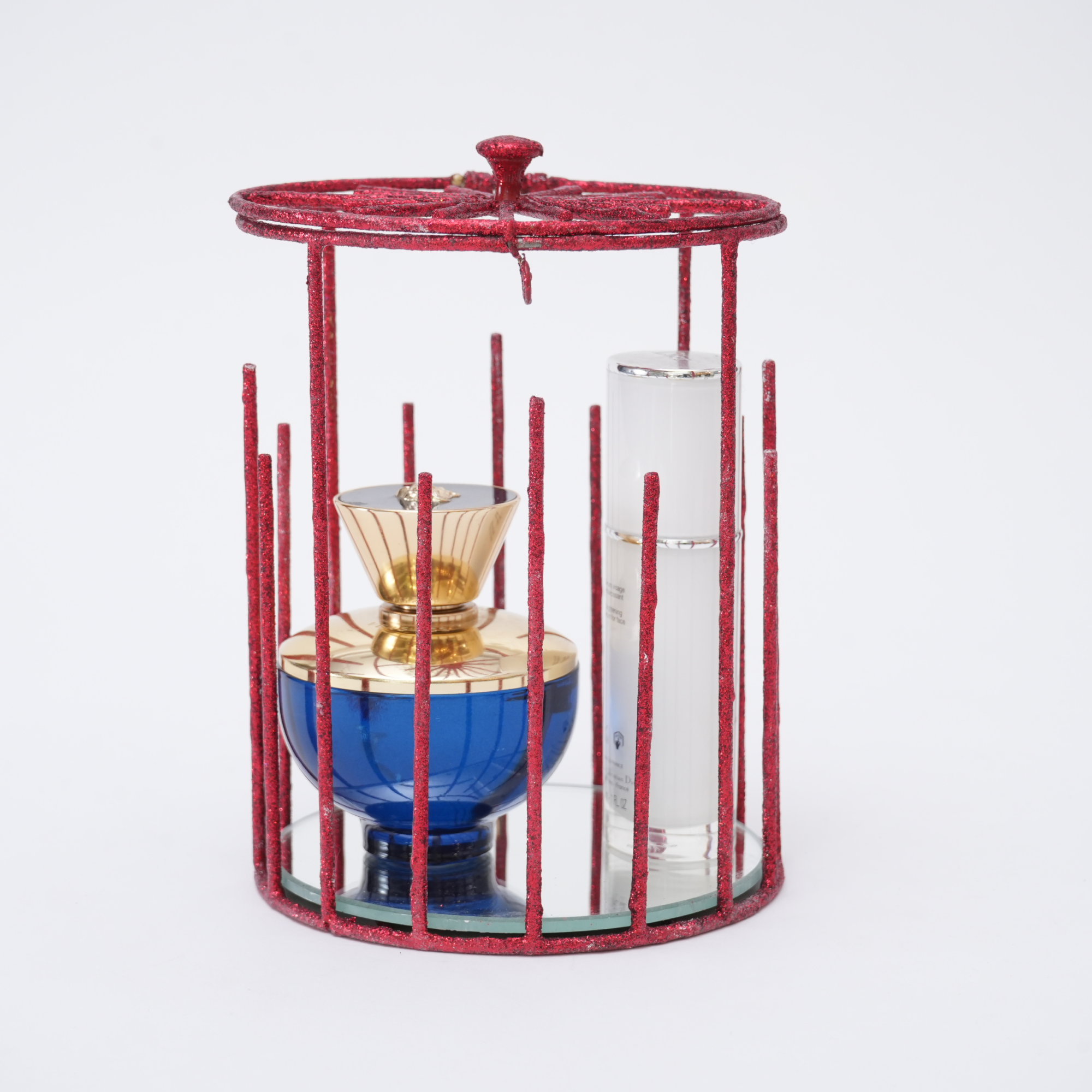 Red Makeup Organizer (Large, Tumbler)