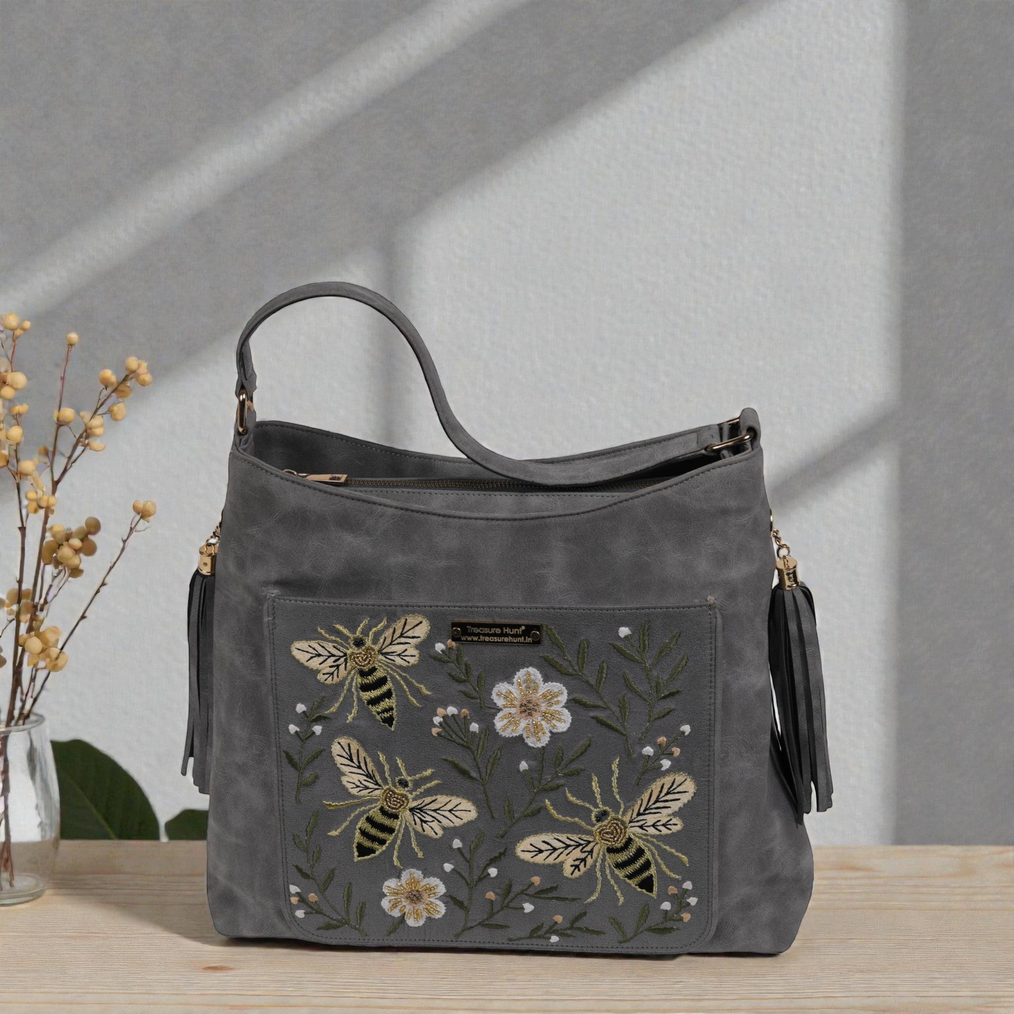  Designer Embroidered Beaded Handbag for Women 