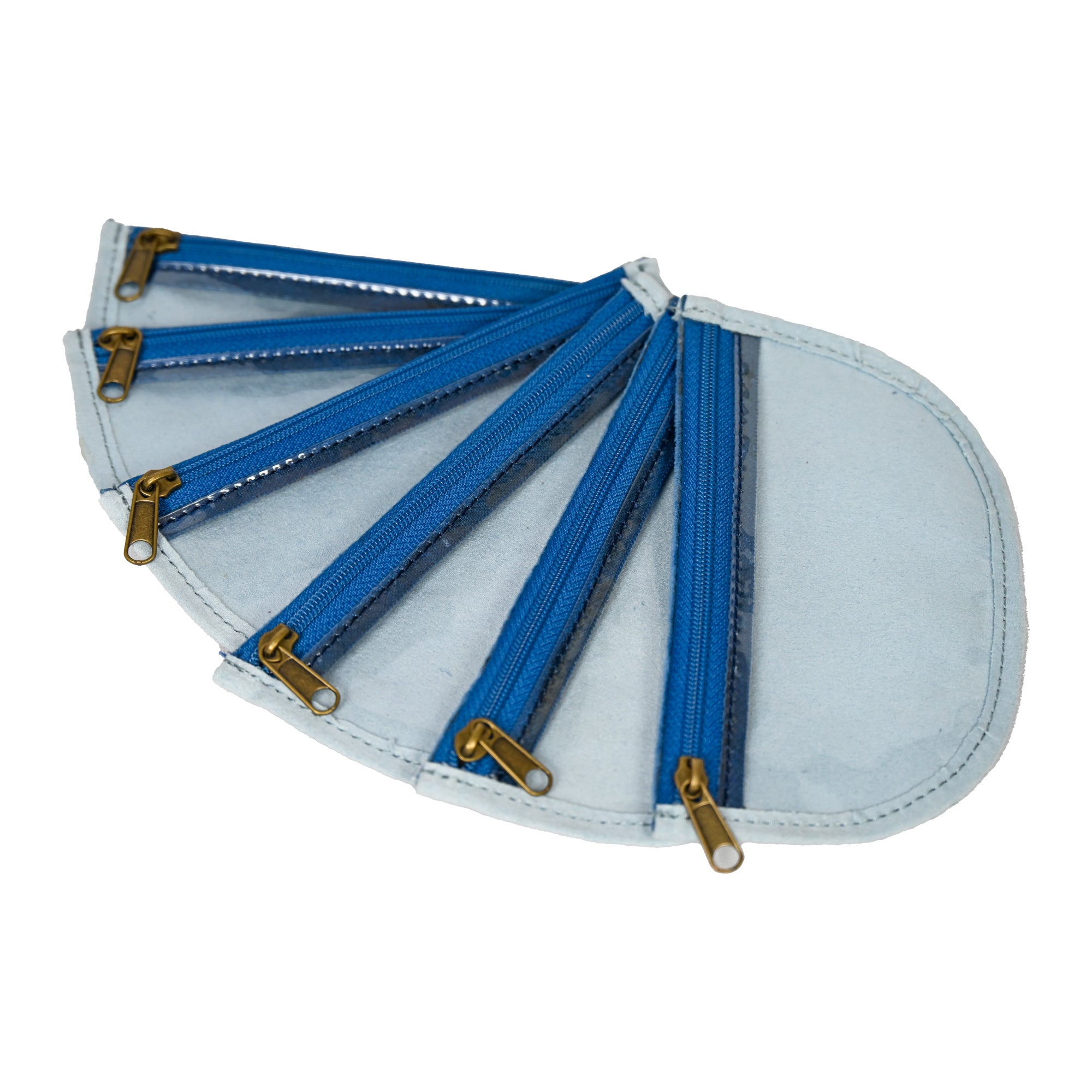 Blue Velvet Jewellery Box