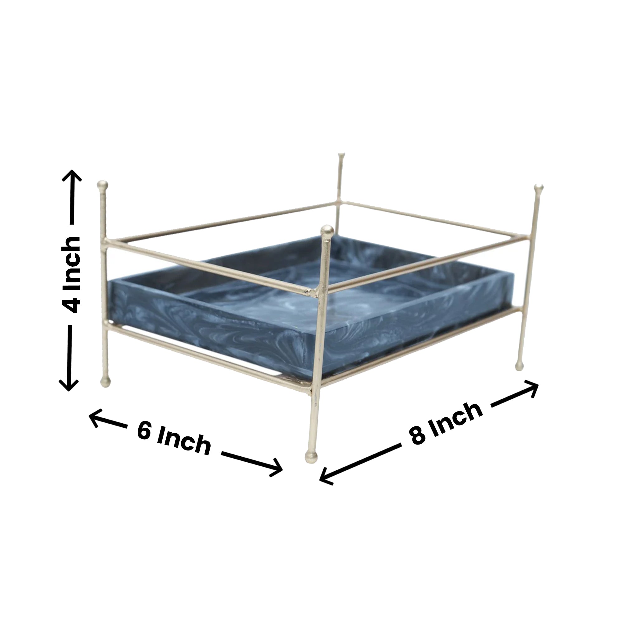 Stylish Metal Serving Food Platter