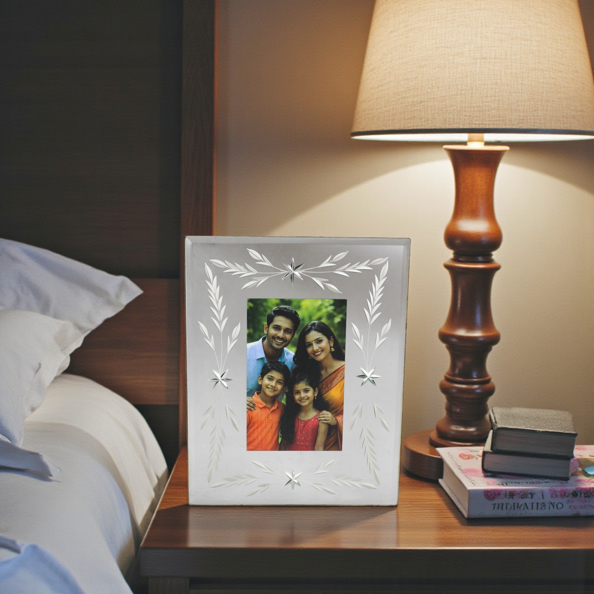 Mirror Elegant Photo Frame for Gifting & Décor