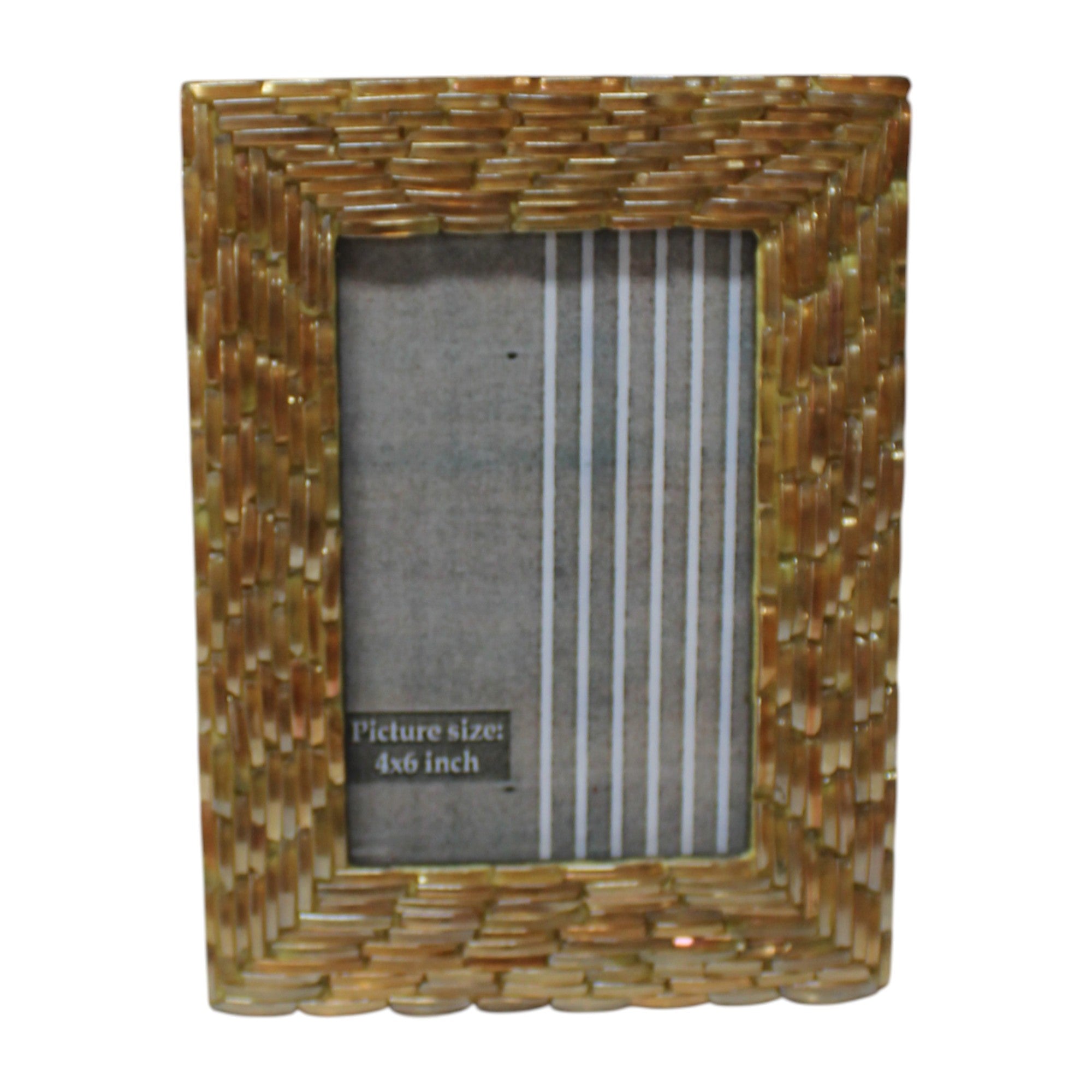 Handcrafted Woven Texture Picture Frame