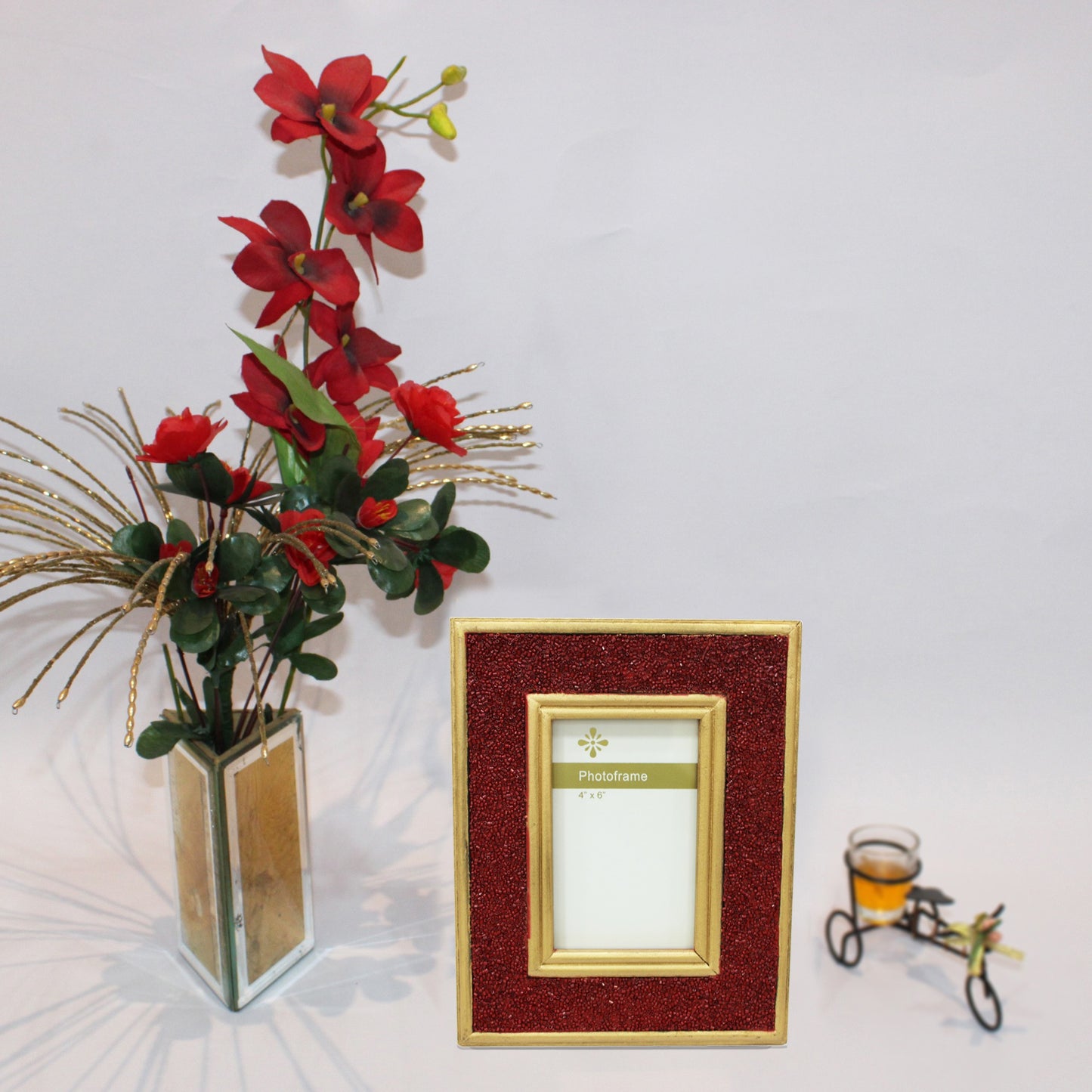 Glass Beads Portrait Picture Frame