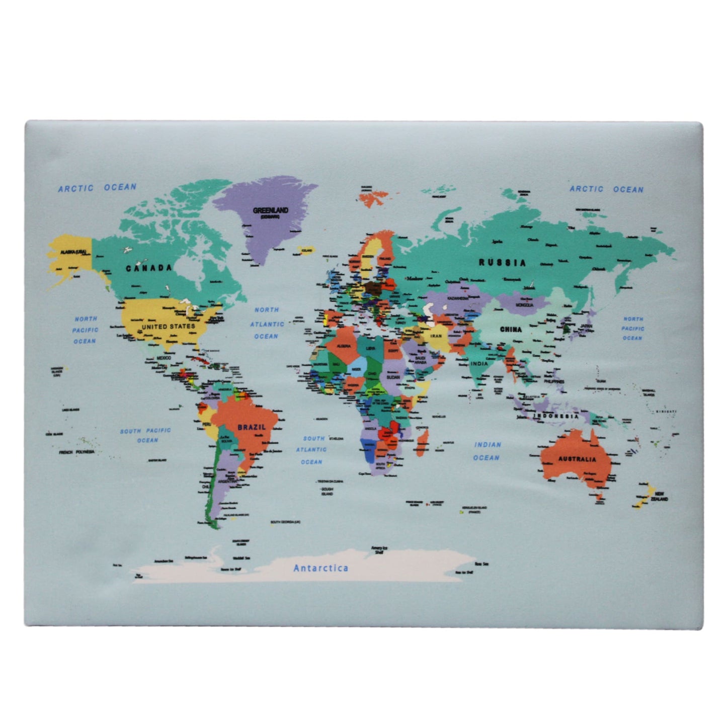 World Map Pin Board