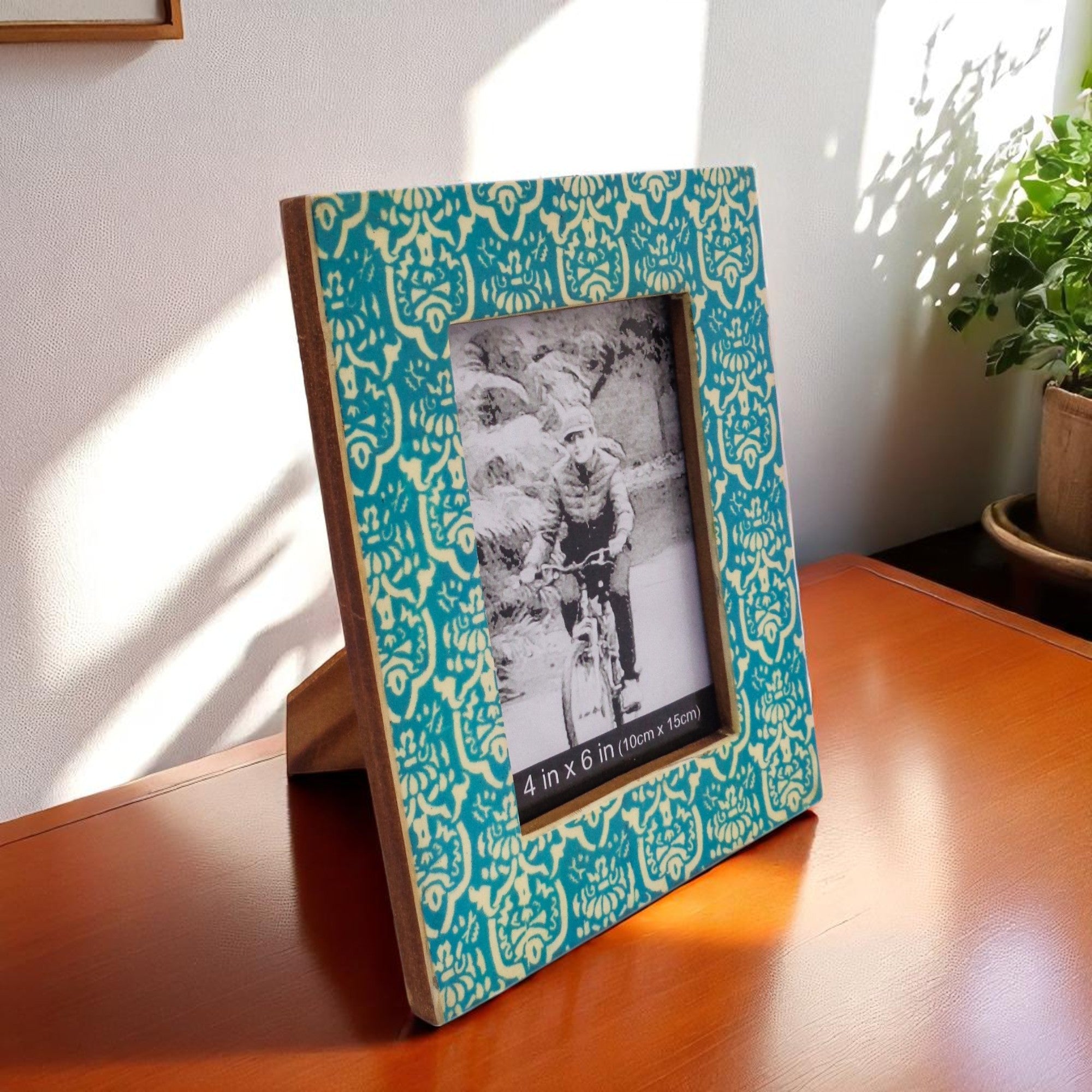 Designer 4X6 Resin Photo Frame