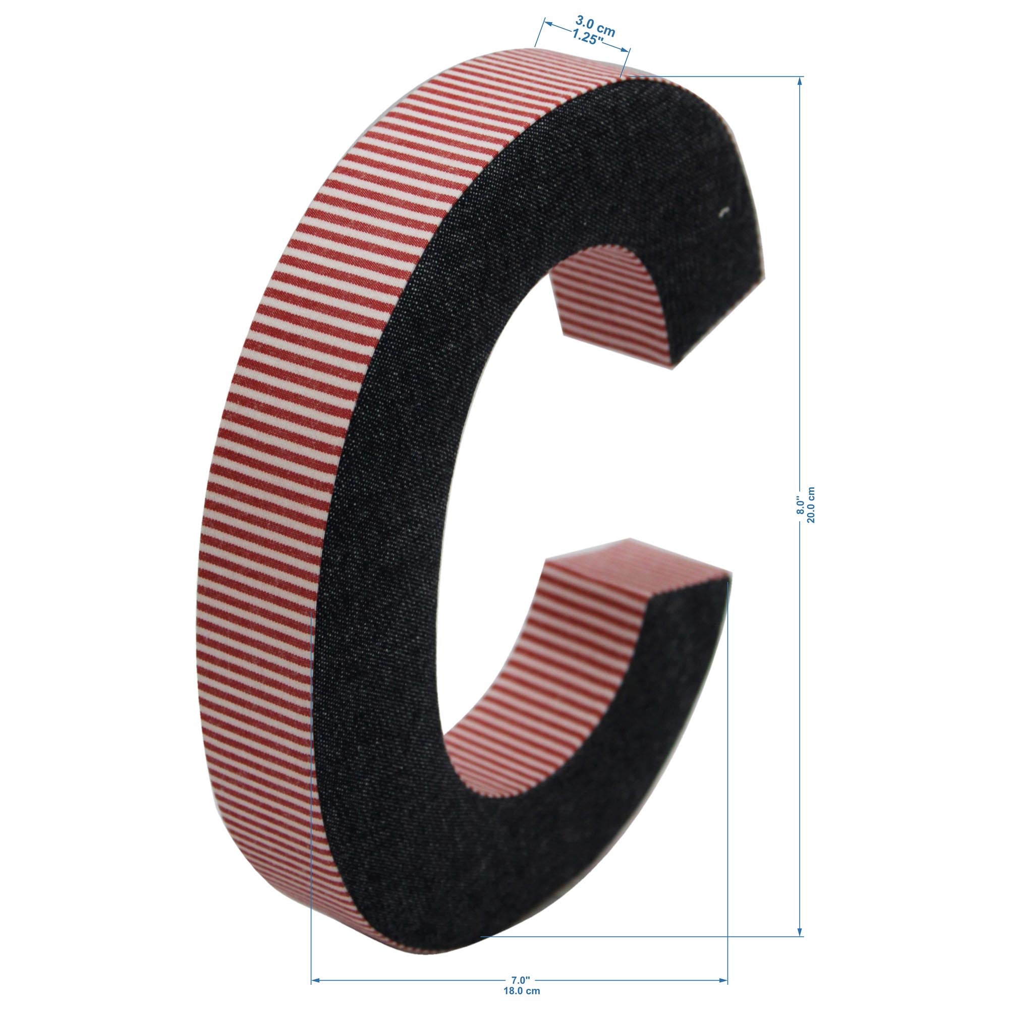 Wall Hanging Alphabet Letter "C"