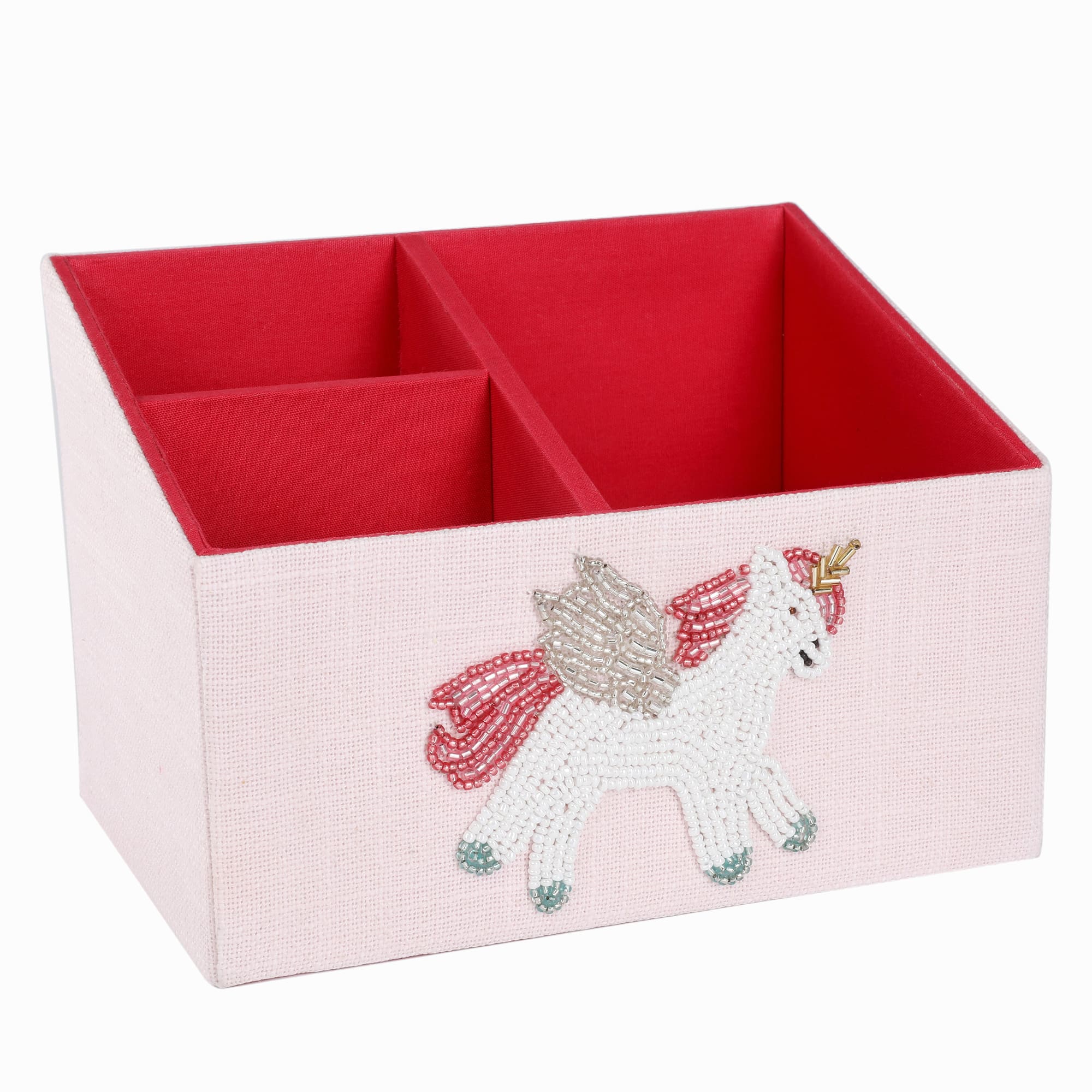 Unicorn Design Stationary Organizer & Pen Holder (Set of 2)