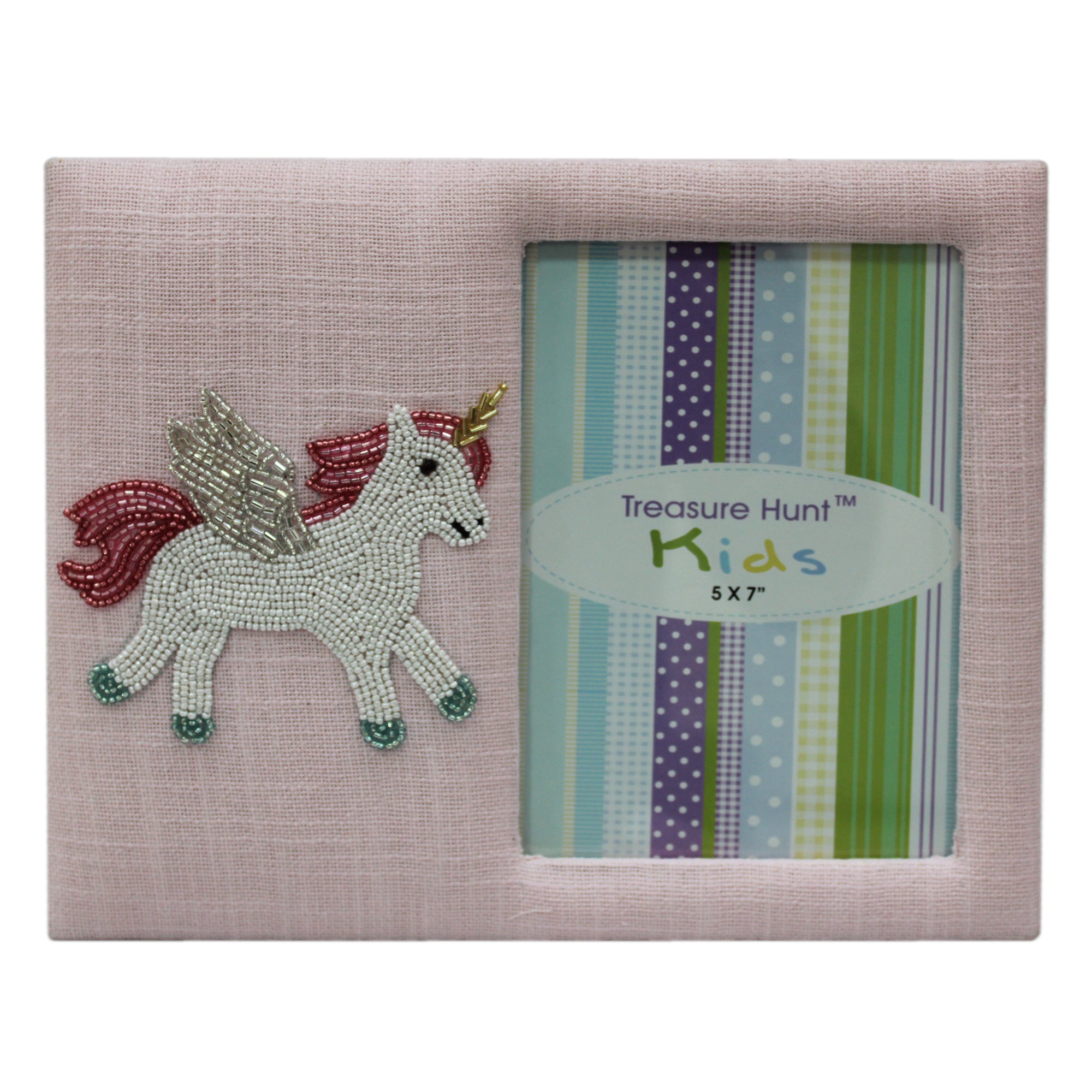 Multicolored Unicorn Embroidered Photo-Frame