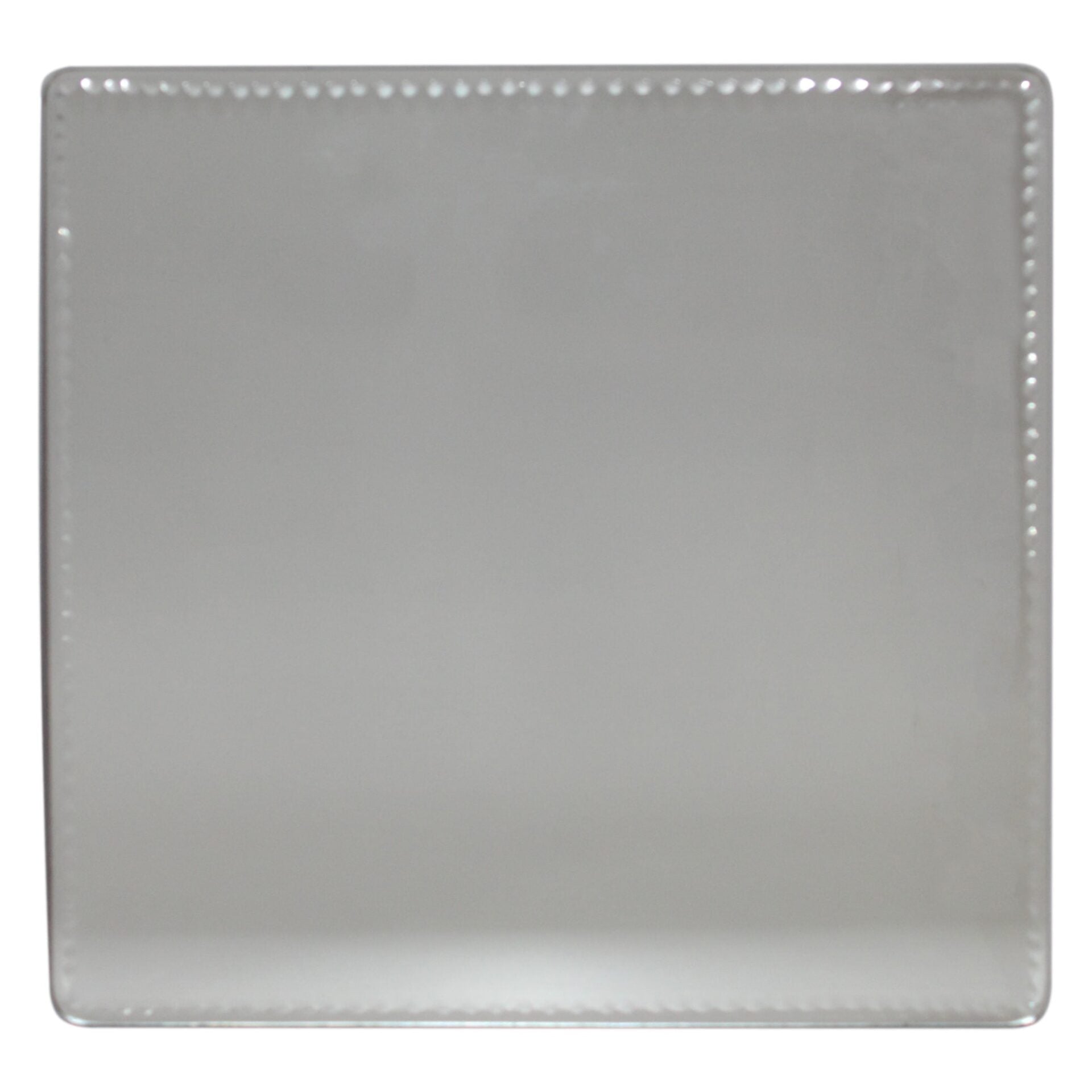 Mirror Glass Placemats for Dining Table Set of Two