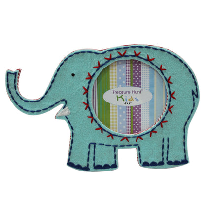 Embroidered Elephant Shaped Photo-Frame