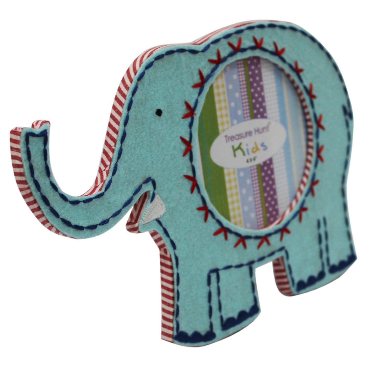 Embroidered Elephant Shaped Photo-Frame