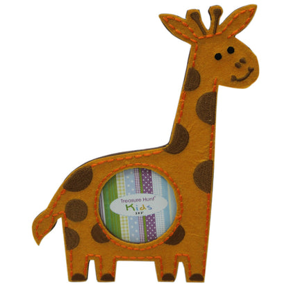 Embroidered Giraffe Photo Frame