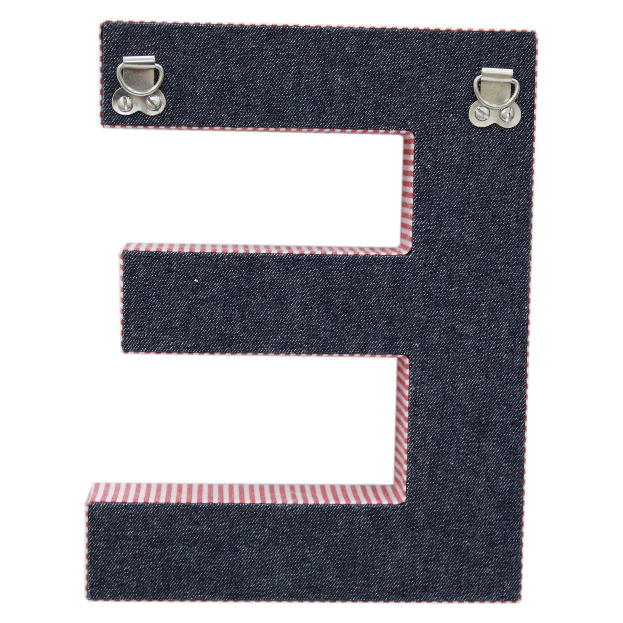 Wall Hanging Alphabet Letter "E"