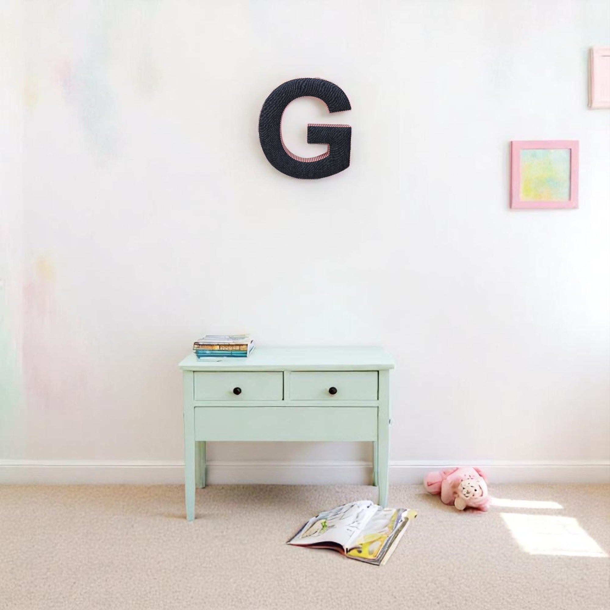 Wall Hanging Alphabet Letter "G"