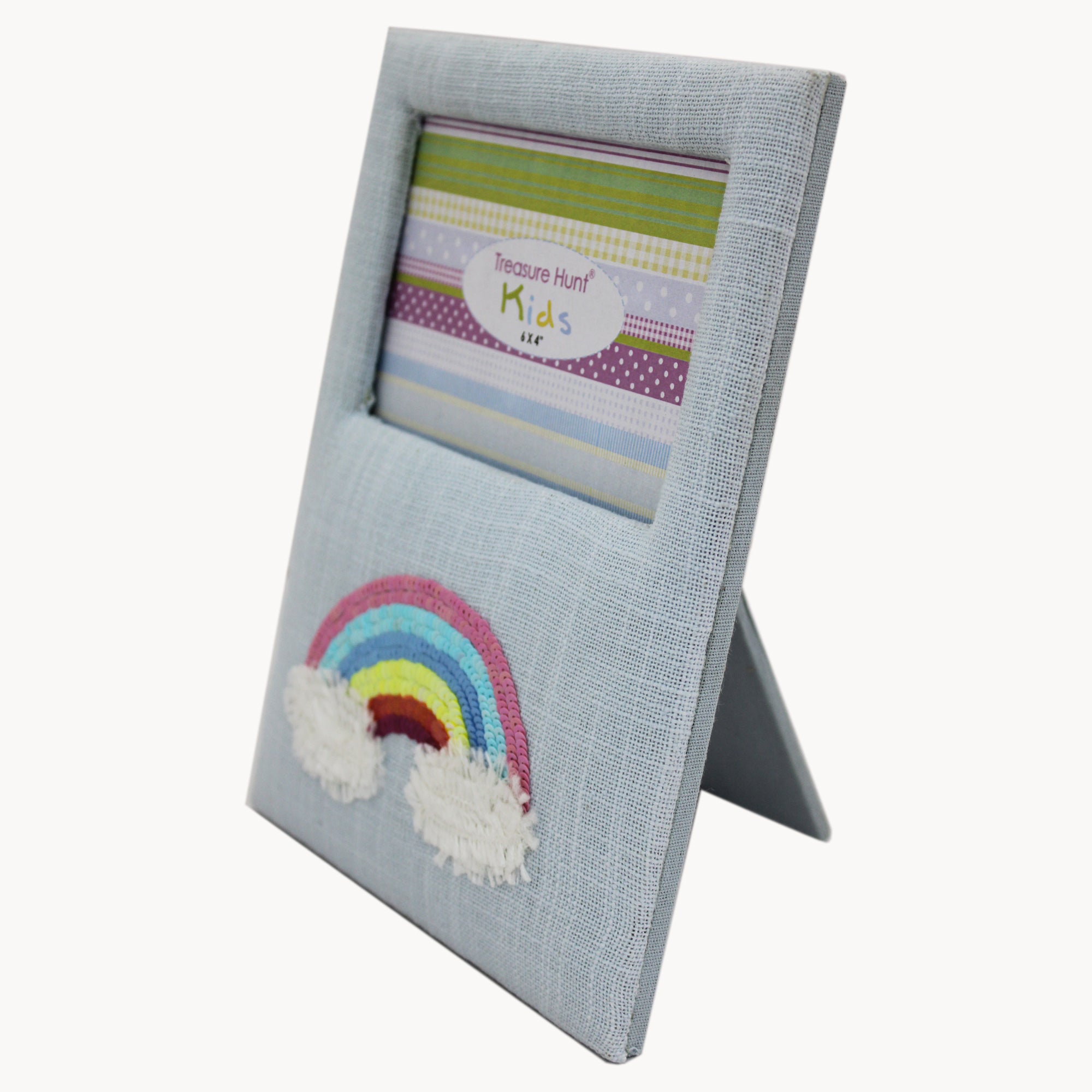Rainbow Embroidered Kids Photo Frame