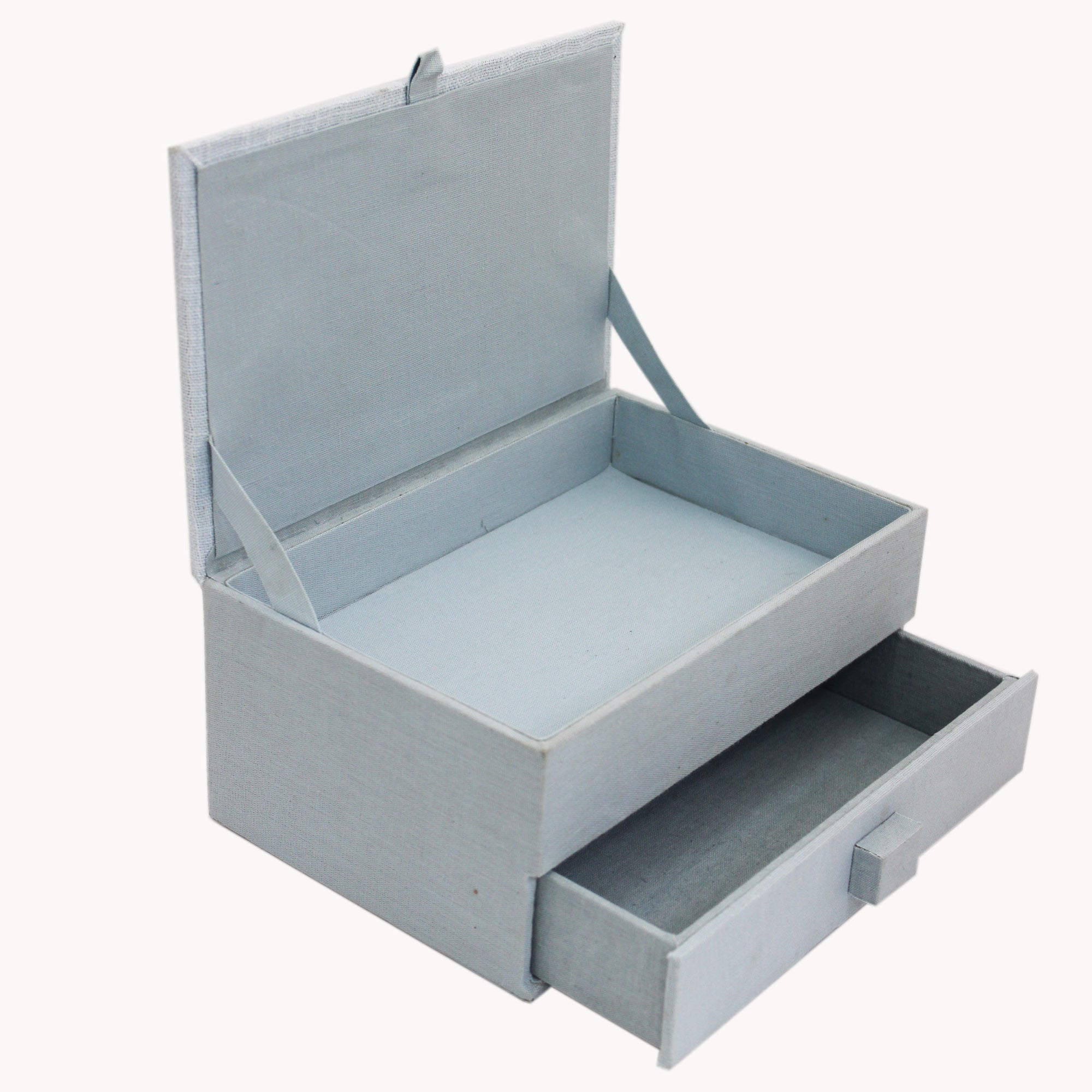 Multicolored Hand Stitched Rainbow Drawer Box for Kids