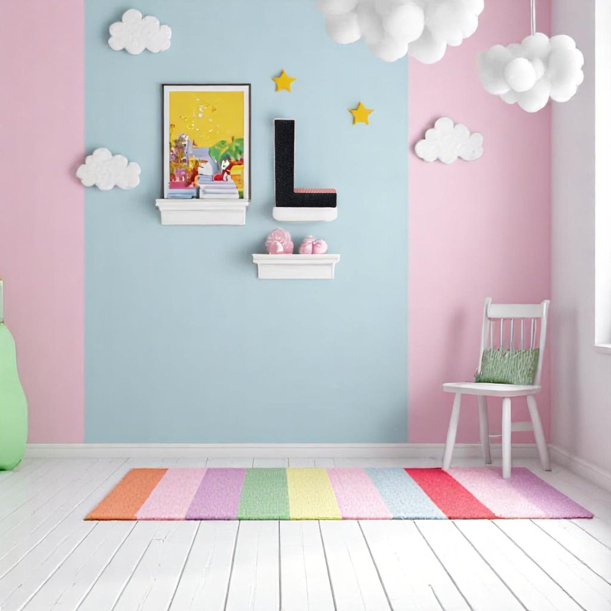 Wall Hanging Alphabet Letter "L"
