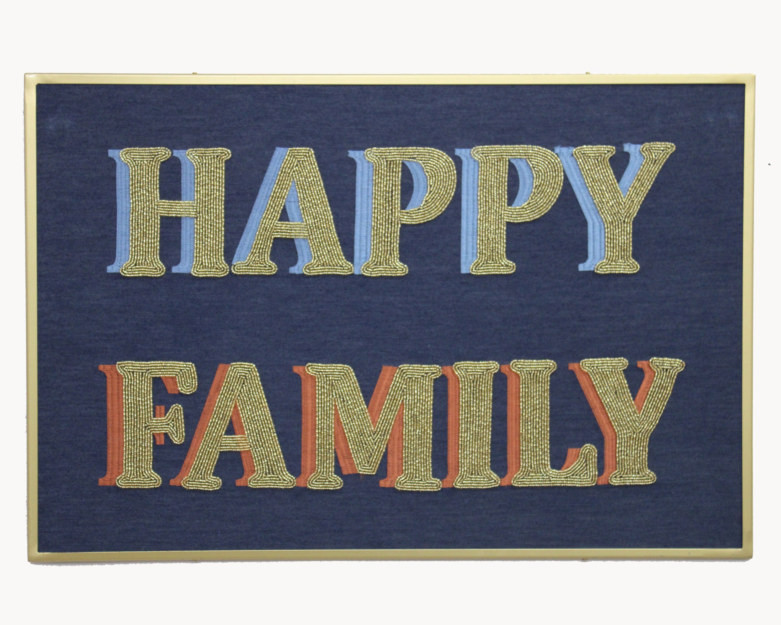 "HAPPY FAMILY" Kids Wall Decor