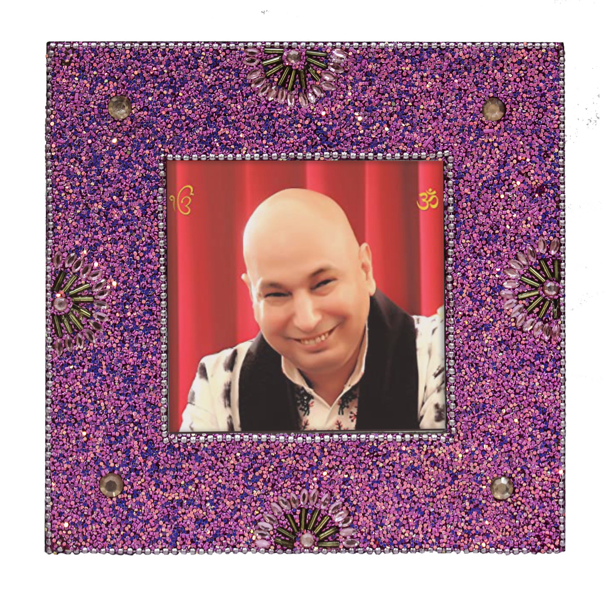 Handcrafted Guruji Photo Frame TH-1073