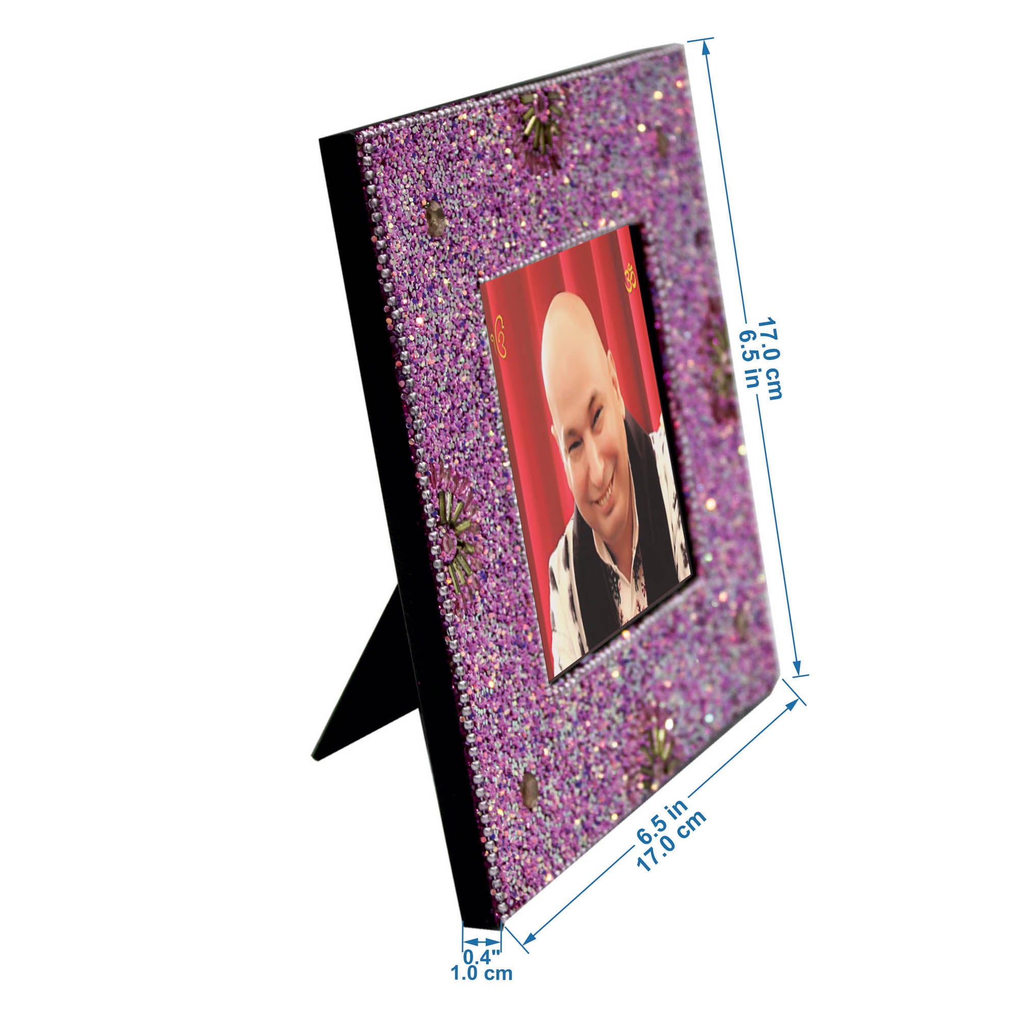  Handcrafted Guruji Photo Frame TH-1073 