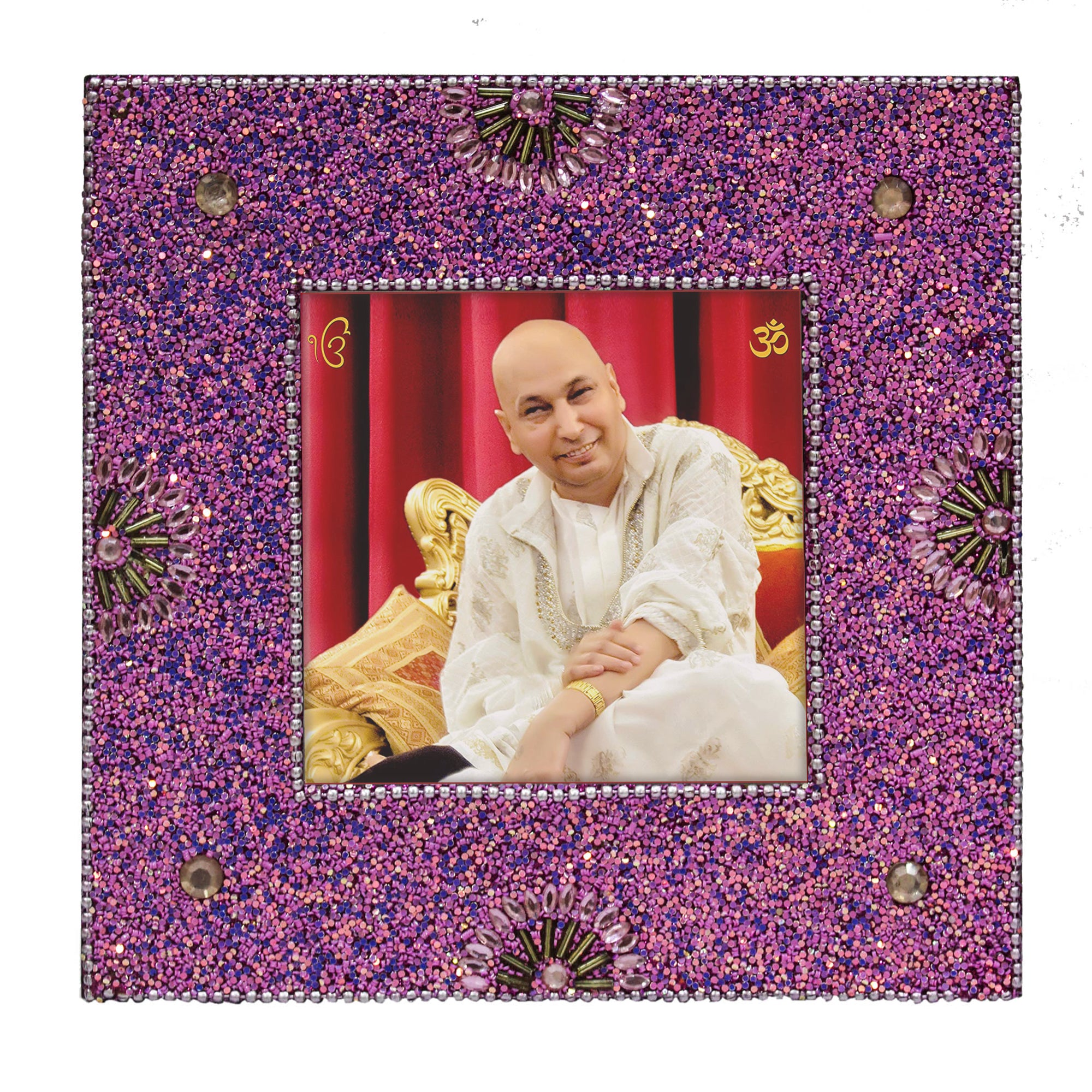Handcrafted Guruji Photo Frame TH-1075