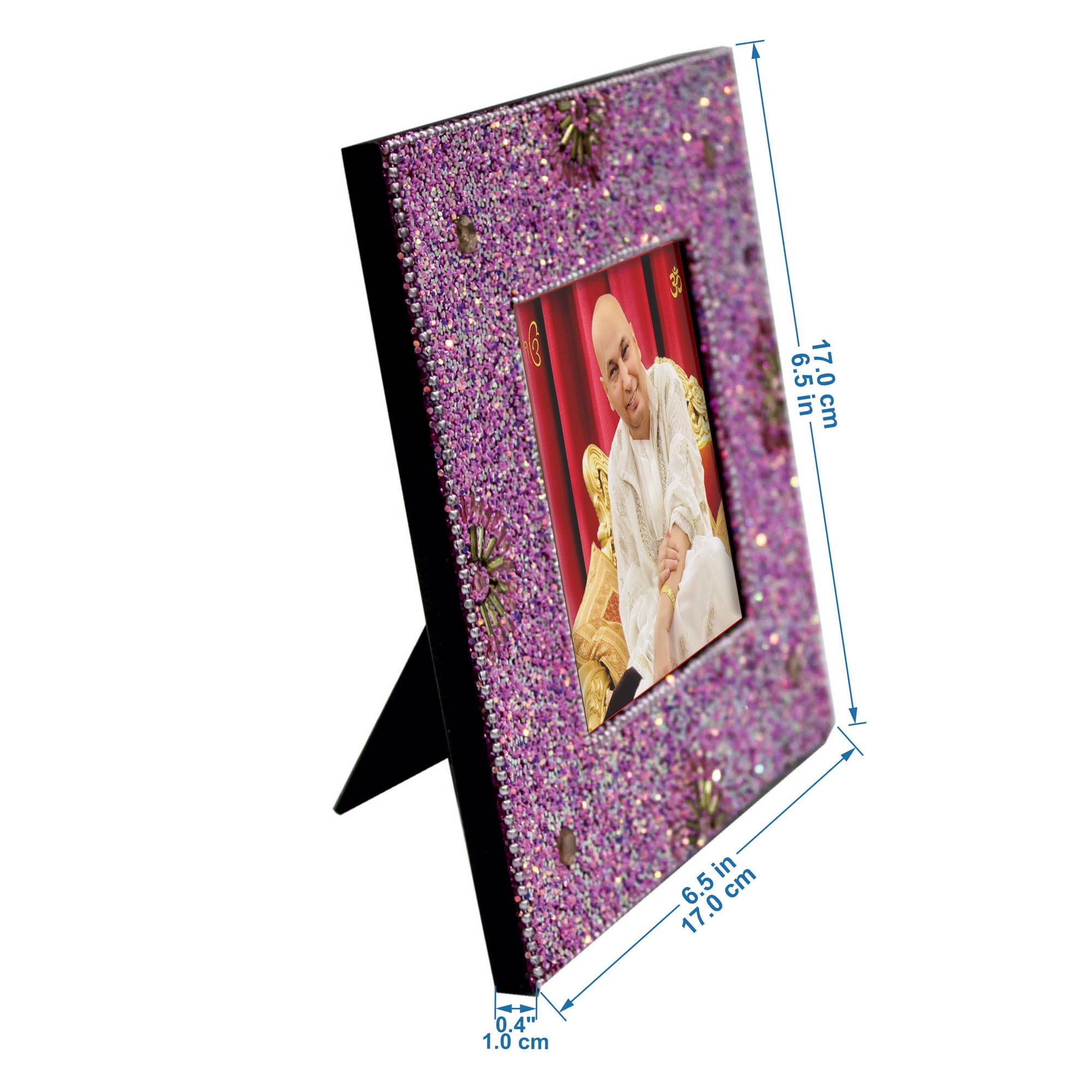 Handcrafted Guruji Photo Frame TH-1075