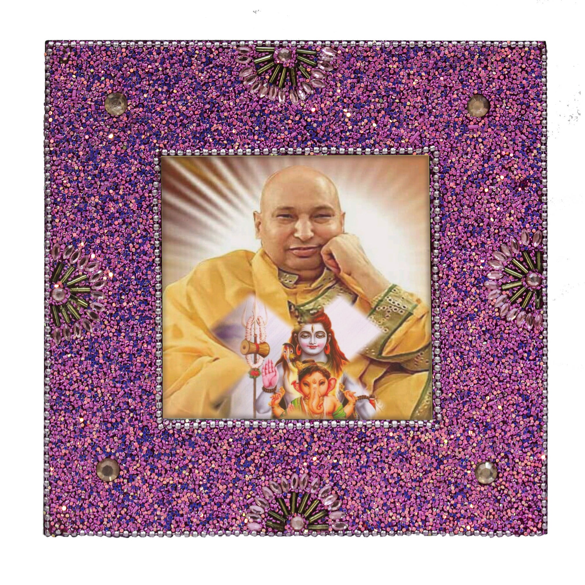 Handcrafted Guruji Photo Frame TH-1077