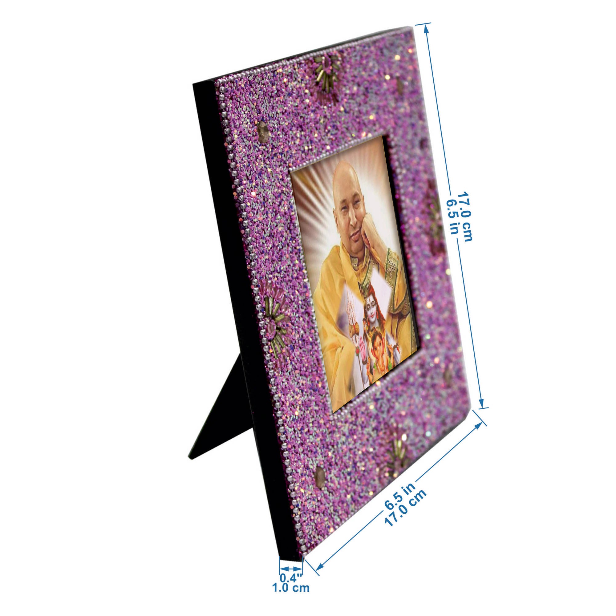  Handcrafted Guruji Photo Frame TH-1077 