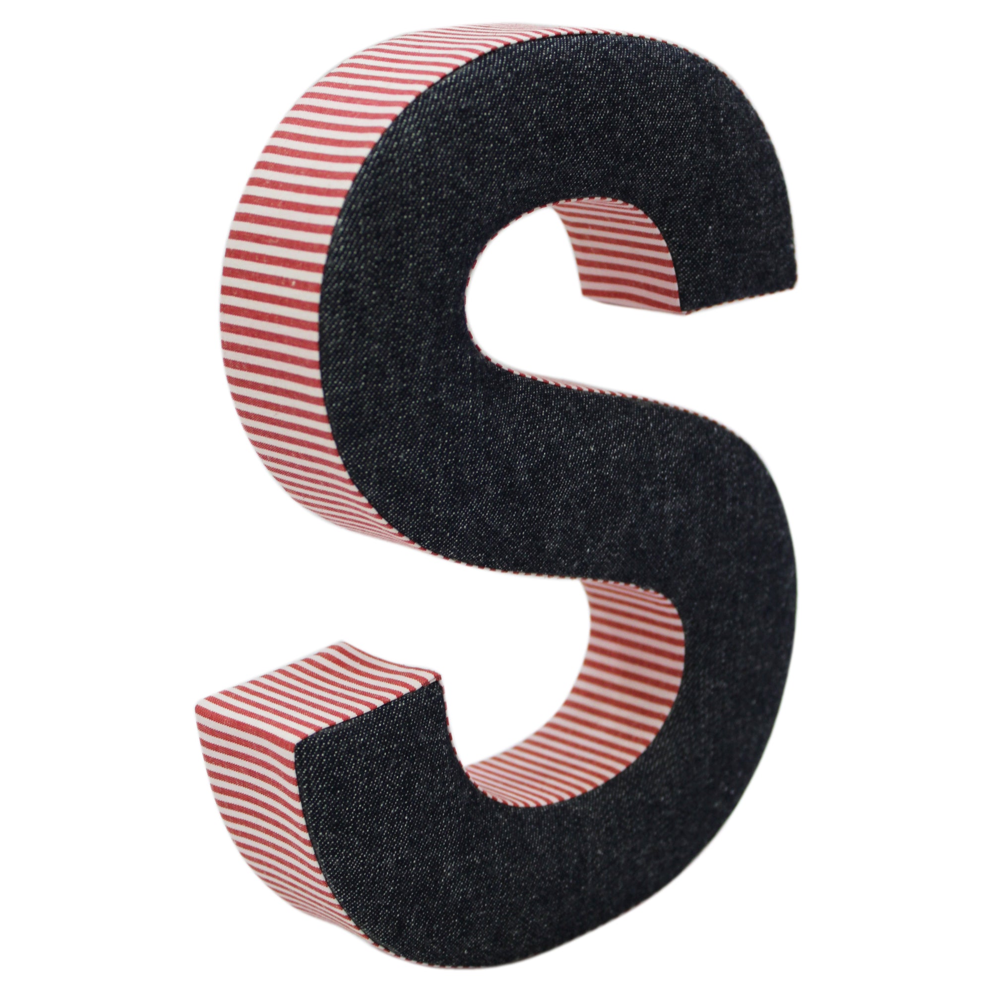 Wall Hanging Alphabet Letter "S"