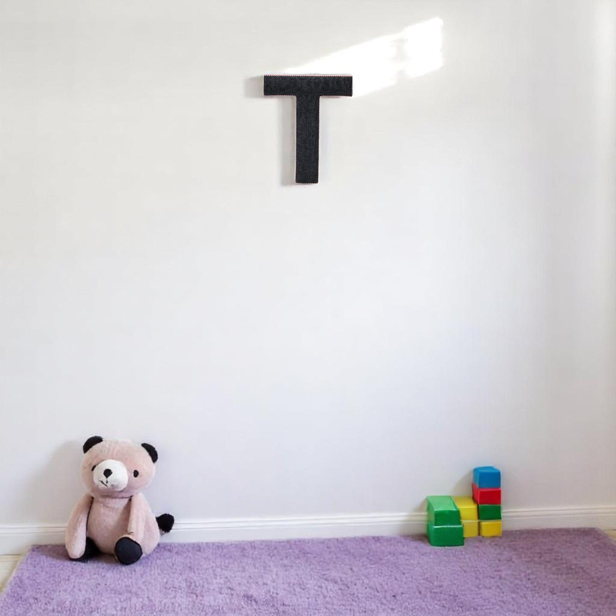 Wall Hanging Alphabet Letter "T"