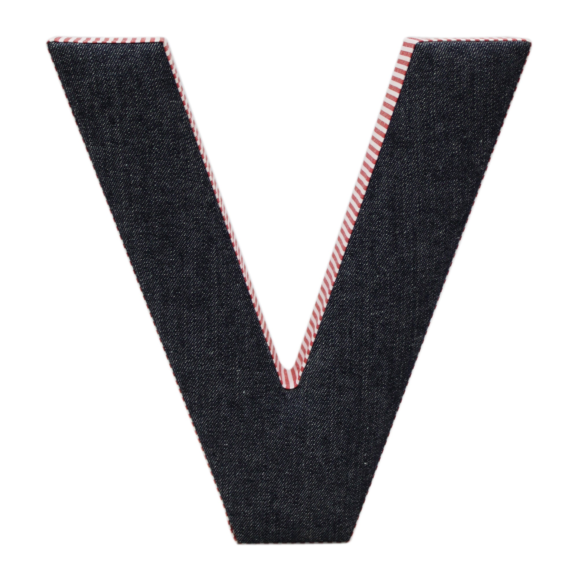Wall Hanging Alphabet Letter "V"