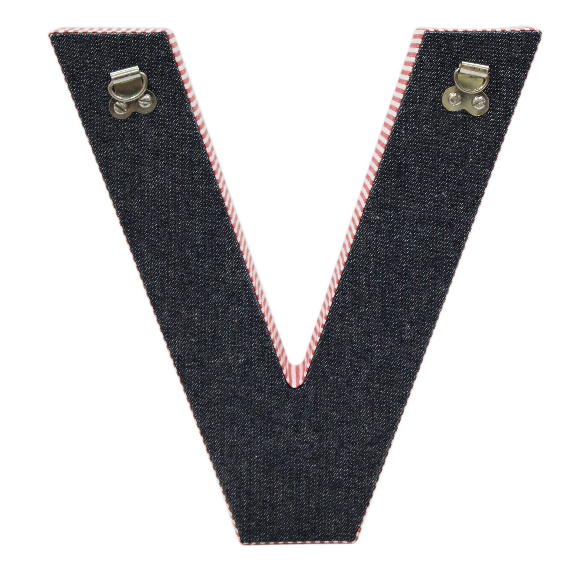 Wall Hanging Alphabet Letter "V"