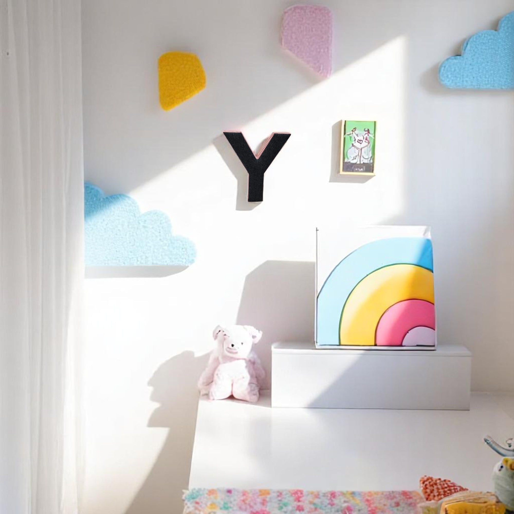 Wall Hanging Alphabet Letter "Y"