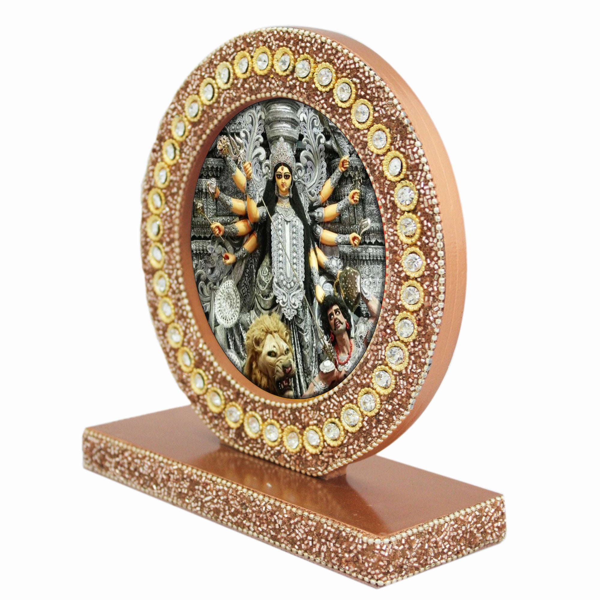 Mahishasur Mardini Durga Mata Frame for Blessings