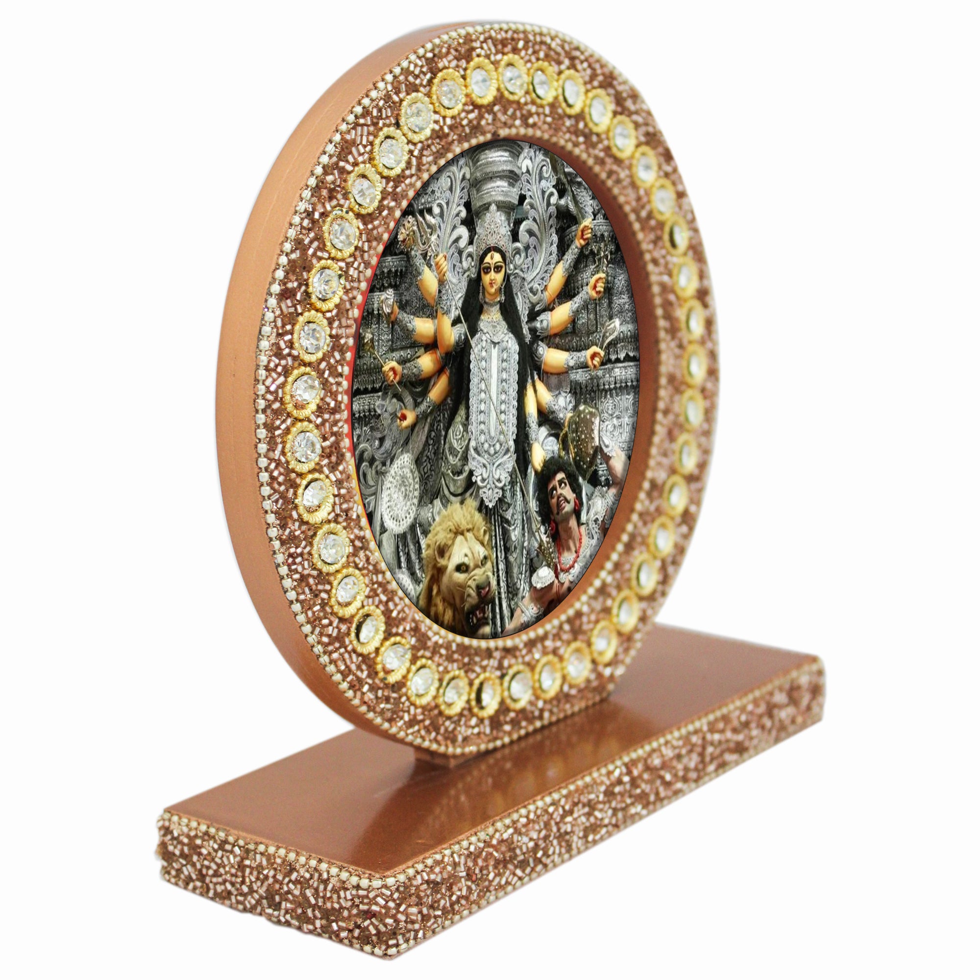 Mahishasur Mardini Durga Mata Frame for Blessings