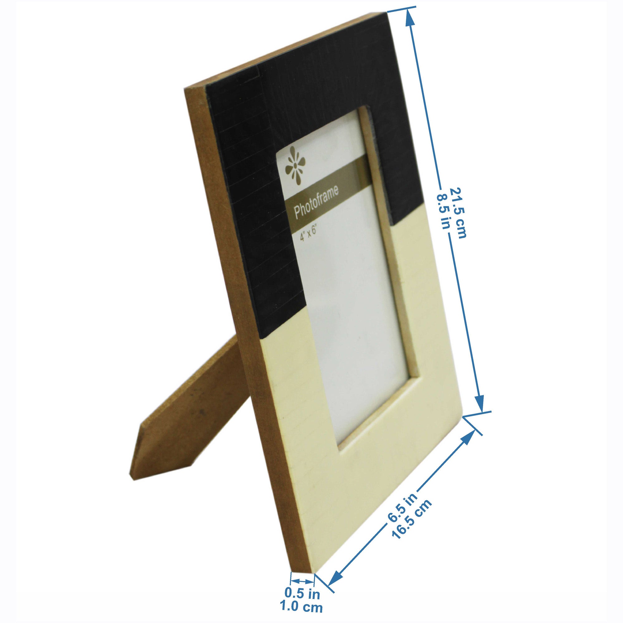 Modern Resin 4X6 Photo Frame