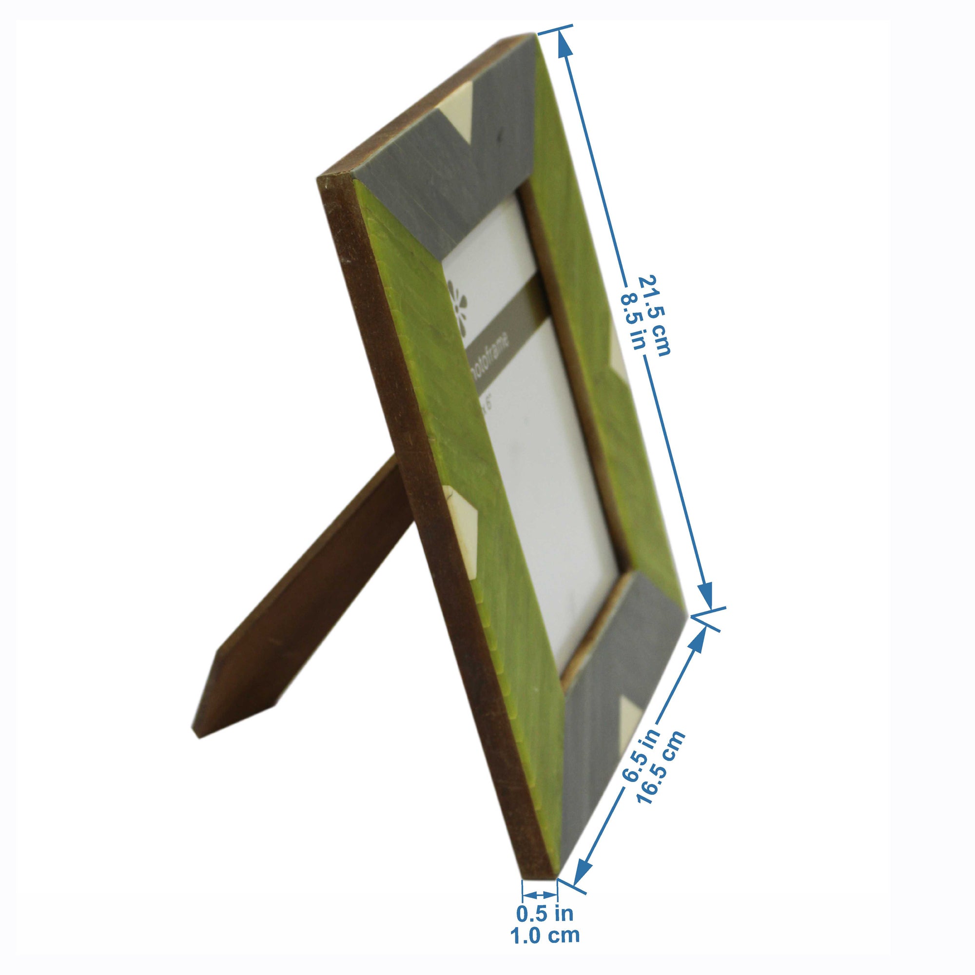 Handcrafted Premium 4x6 Resin Photo Frame
